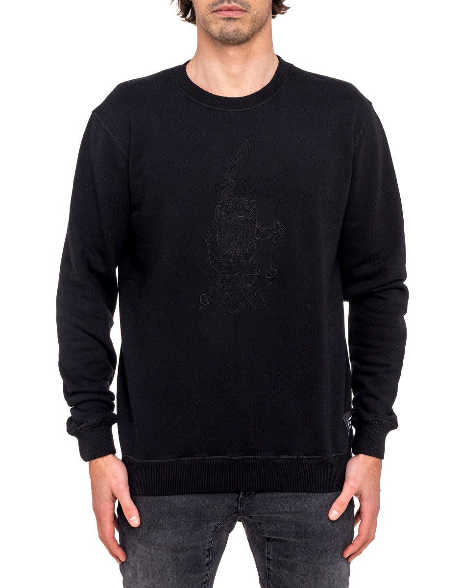 sweat homme crew skipartoutblk PULLIN en coton