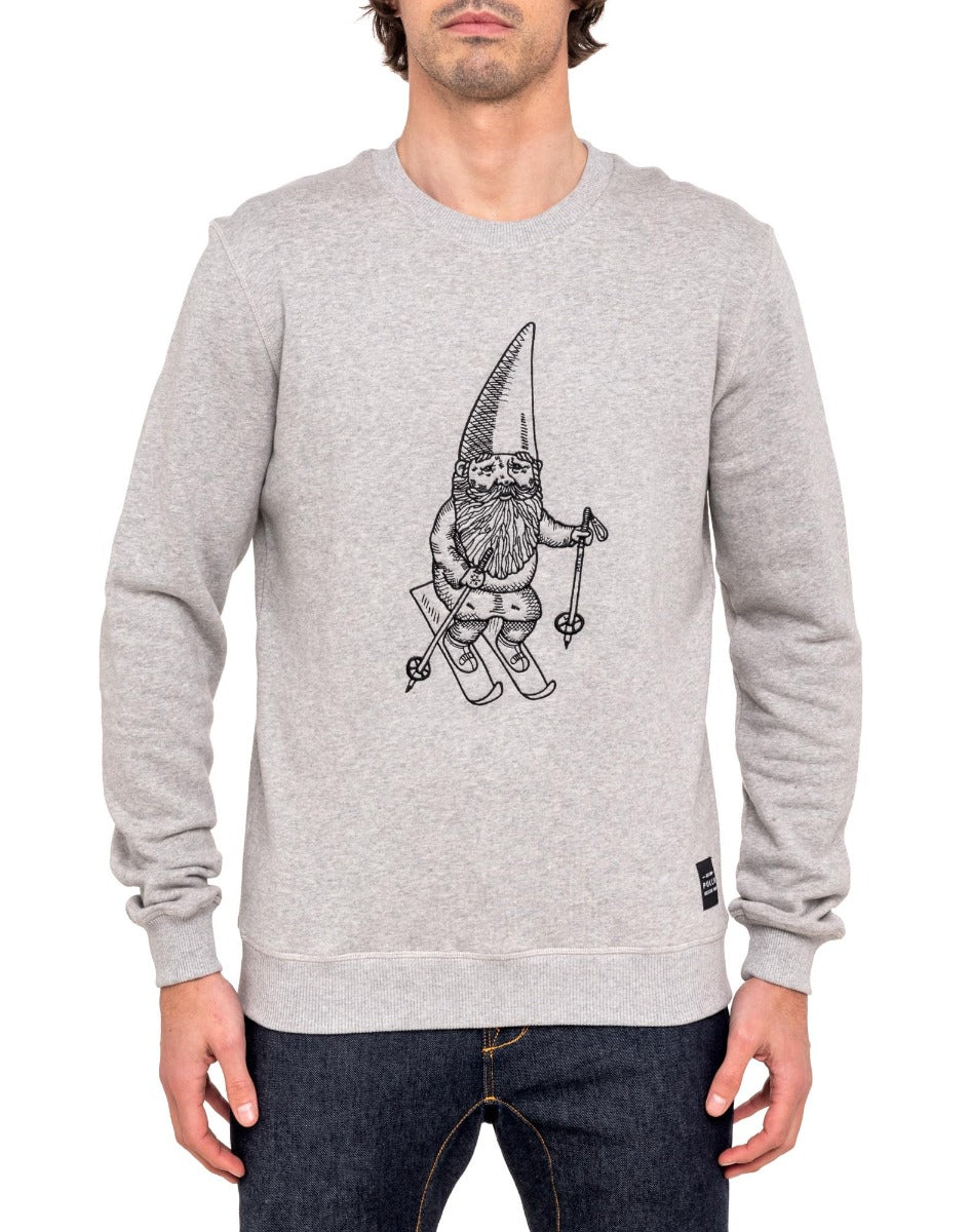 crew neck men skipartoutgrey PULLIN en coton