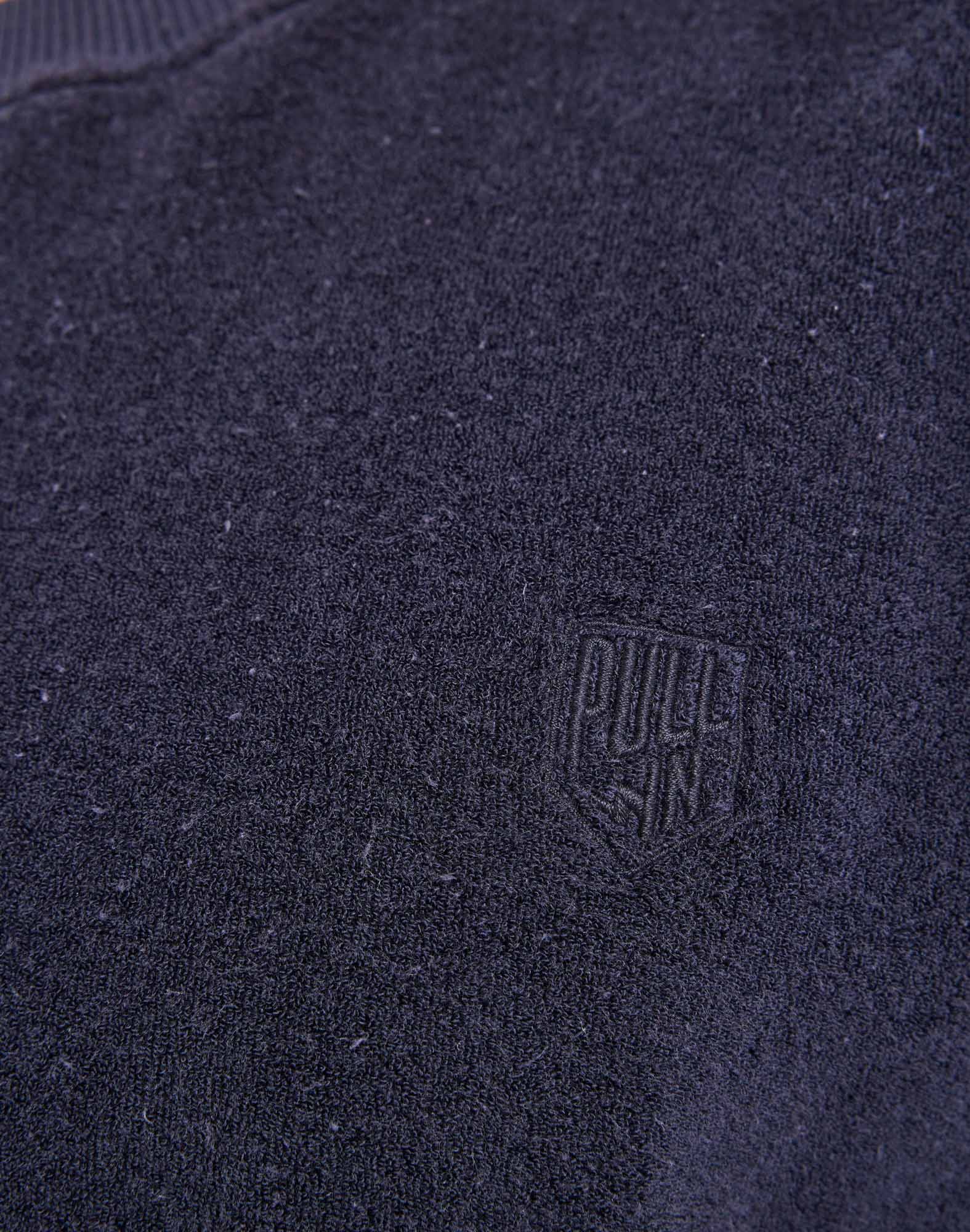 sweat spongenavy PULLIN en coton
