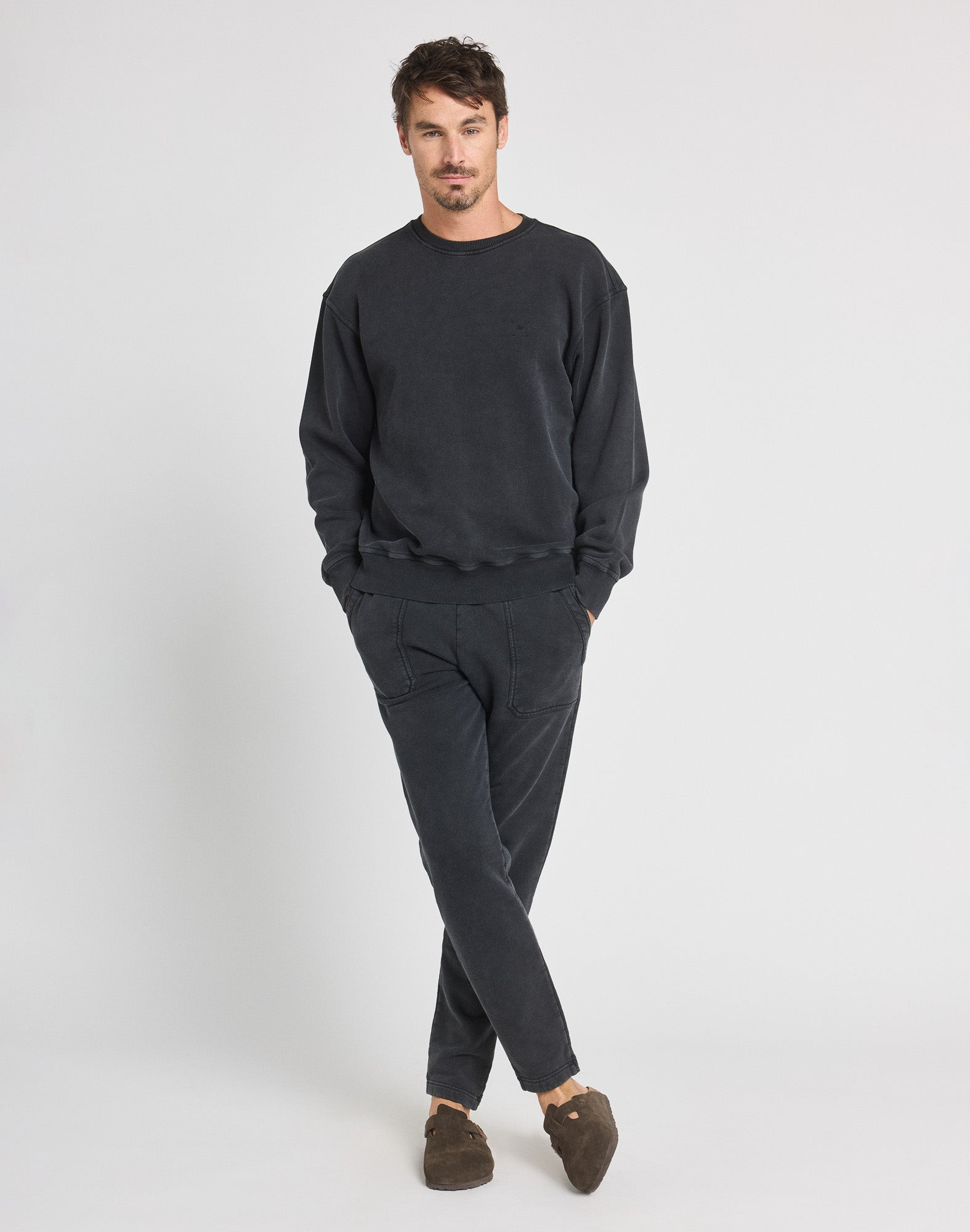 crew neck squaredark PULLIN