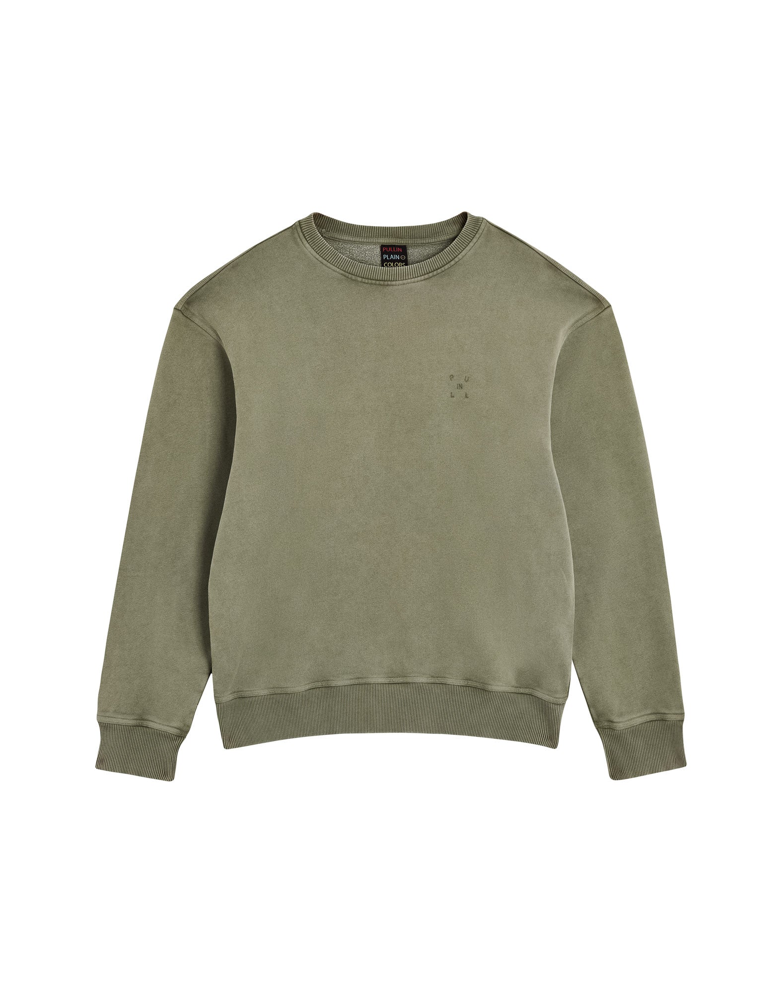 crew neck squareleaf PULLIN