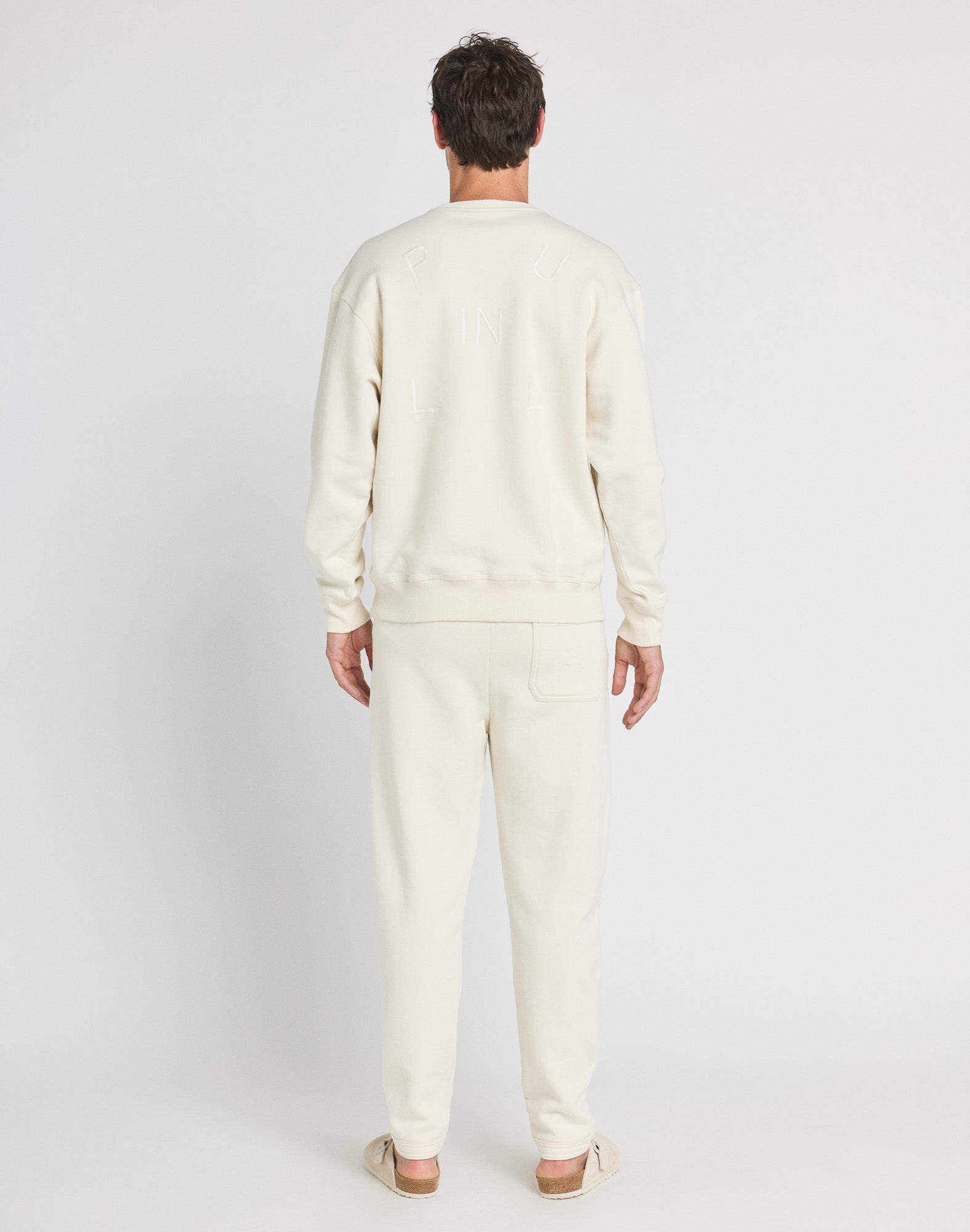 crew neck squareraw PULLIN