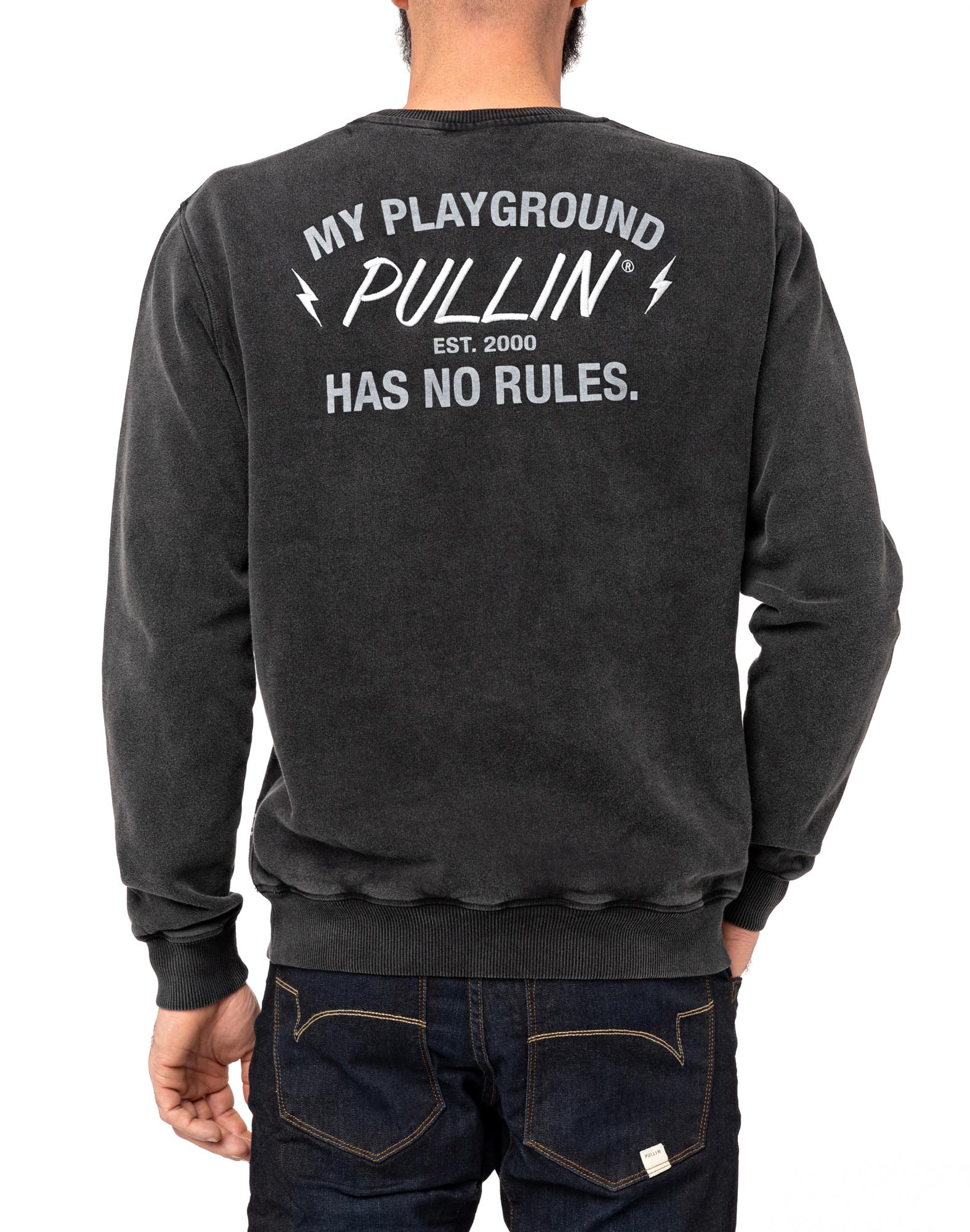 crew neck men statik PULLIN en coton