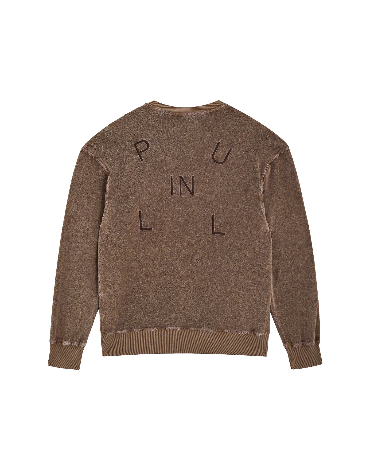 crew neck terry teak PULLIN