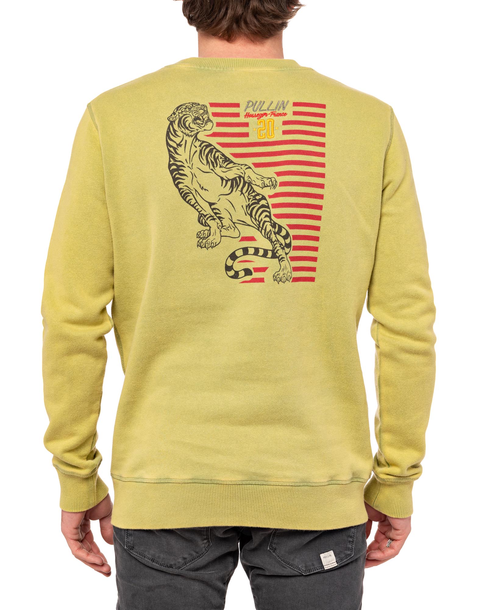 sweat tiger20 PULLIN en coton