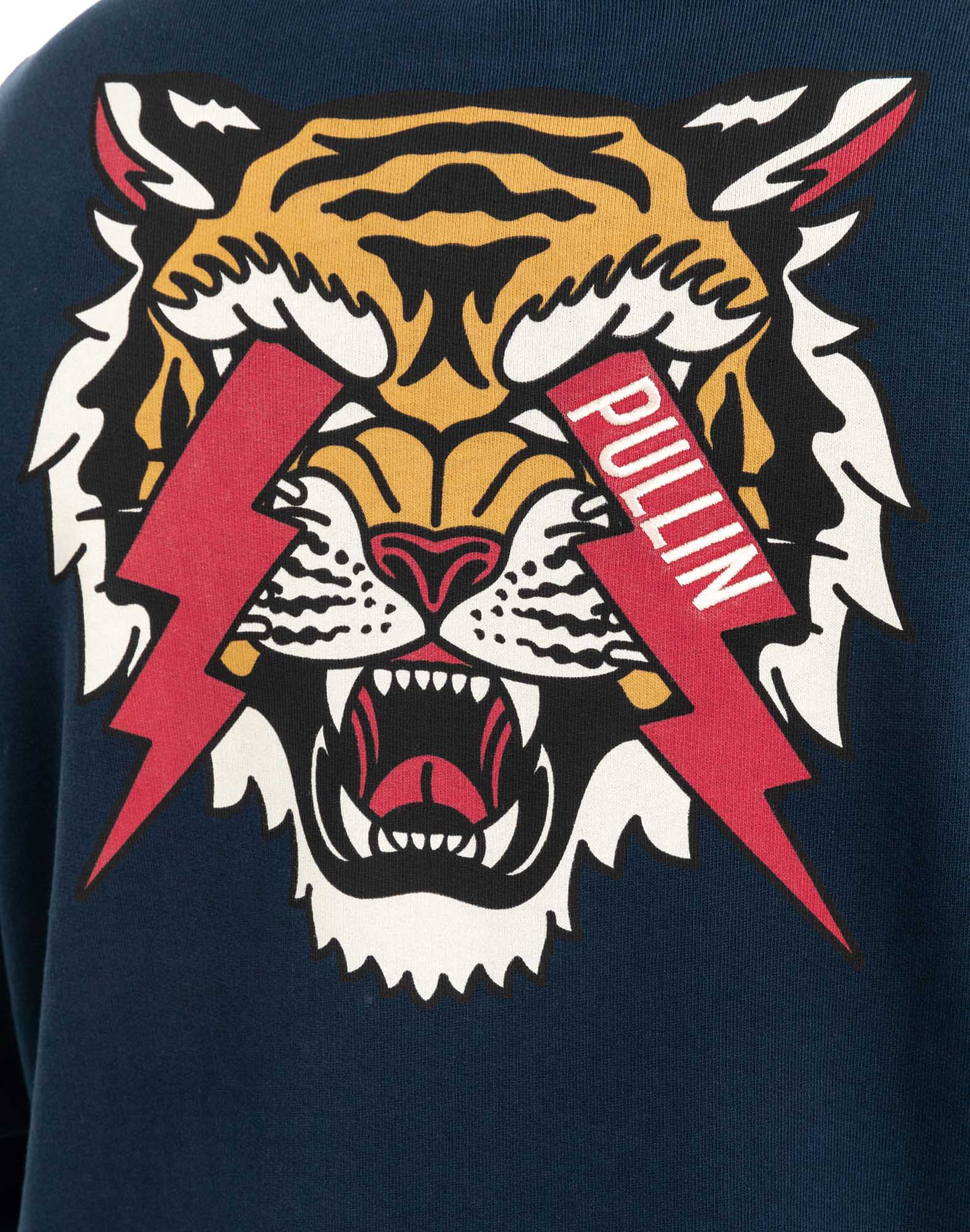 sweat tigerbolt PULLIN en coton