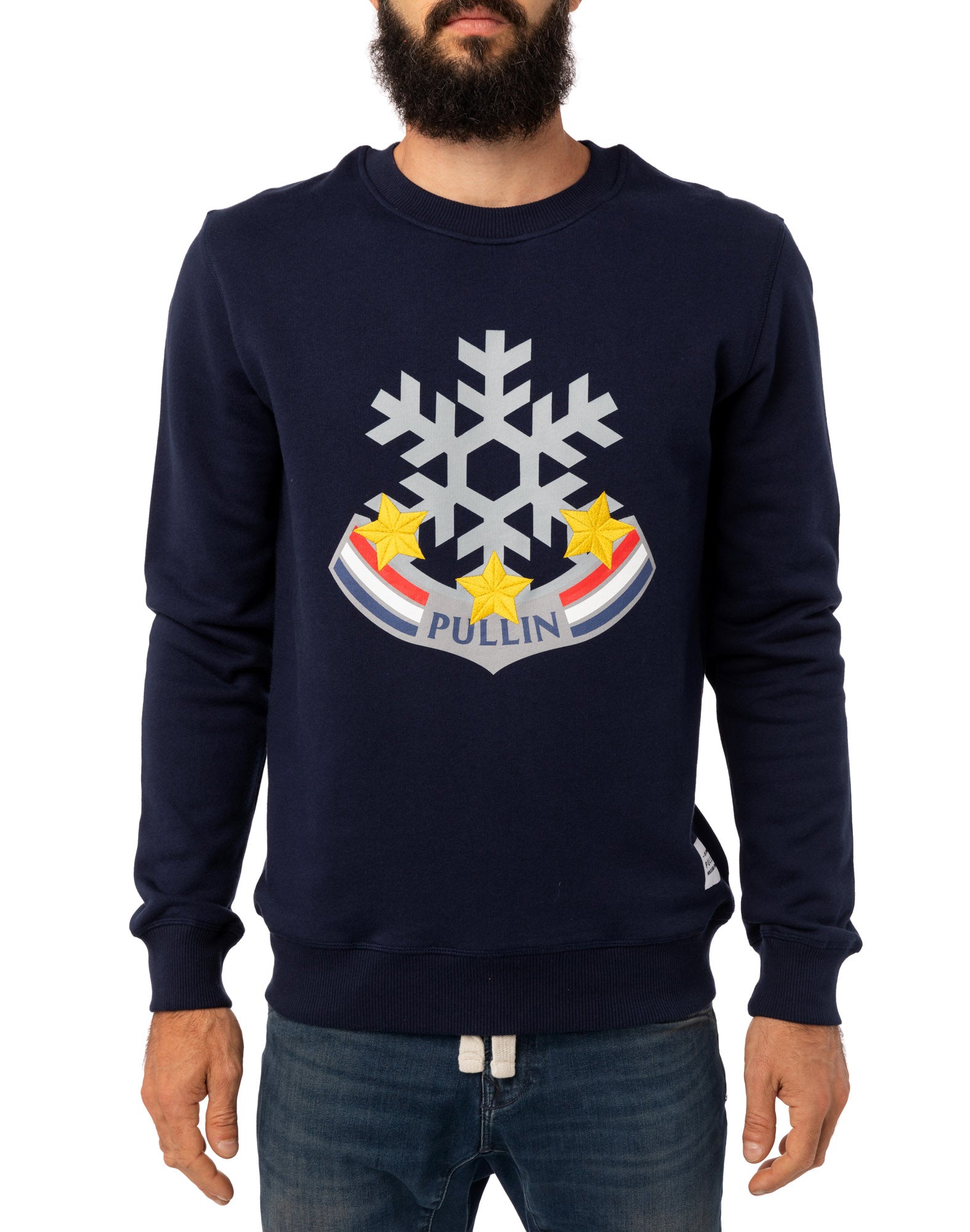 sweat homme crew winner PULLIN en coton