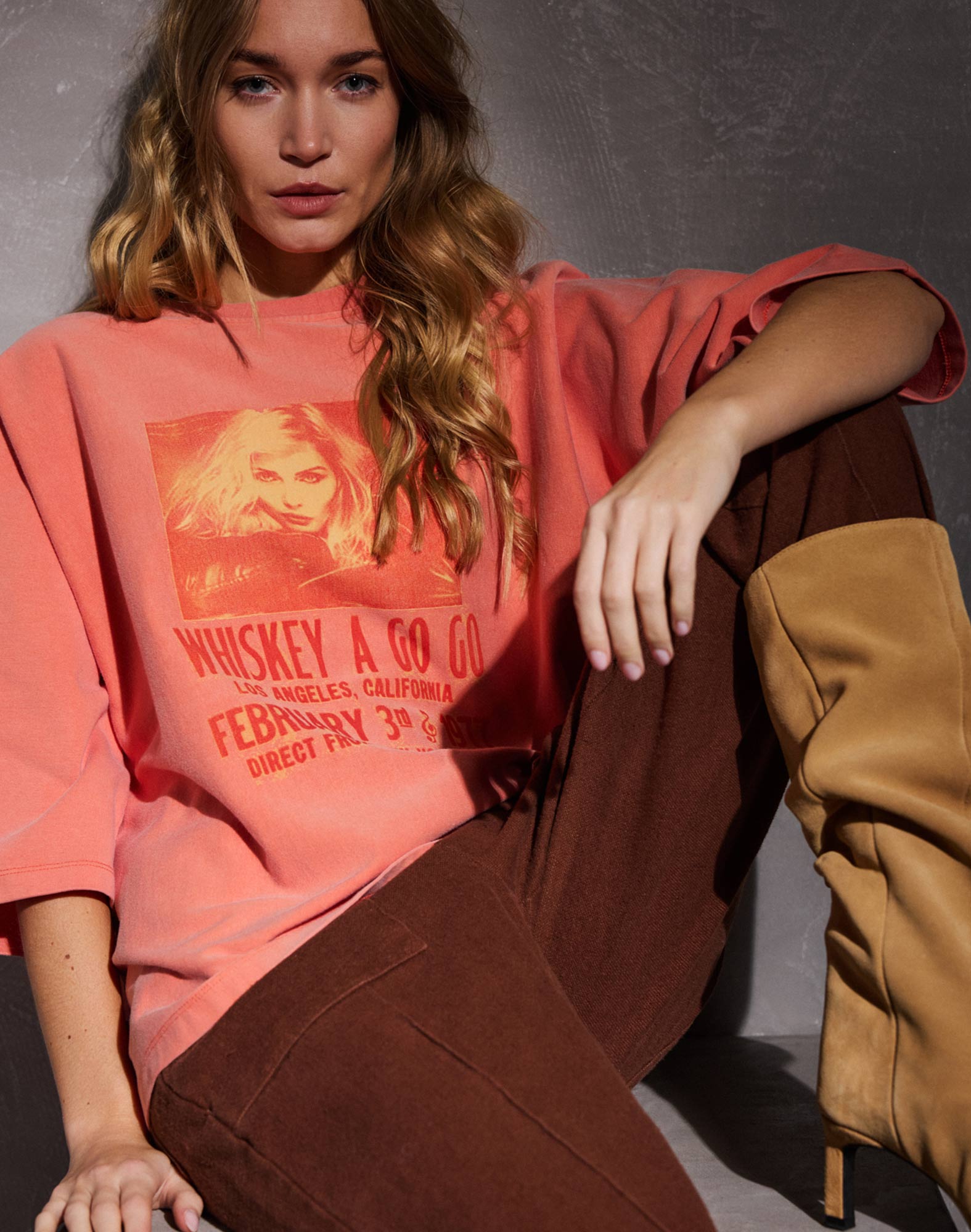 t-shirt billie bruny PULLIN en coton