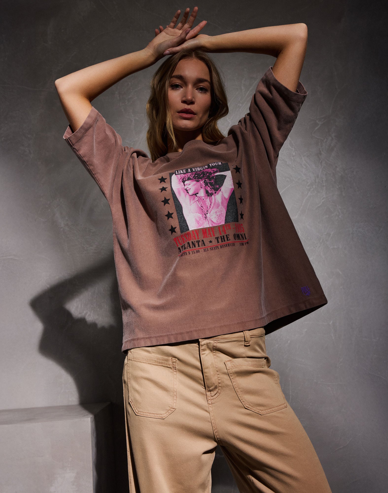 t-shirt billie mad PULLIN en coton