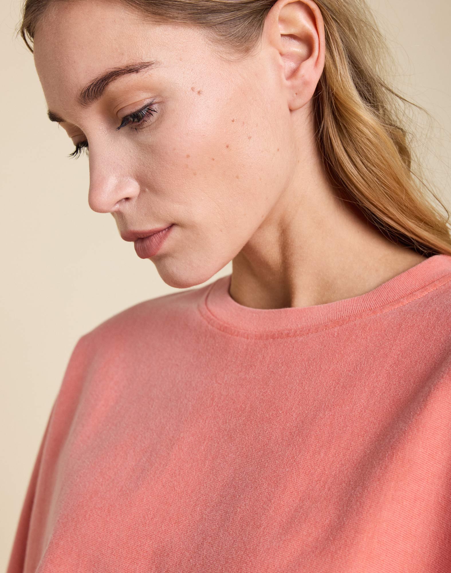 t-shirt billie orange PULLIN en coton