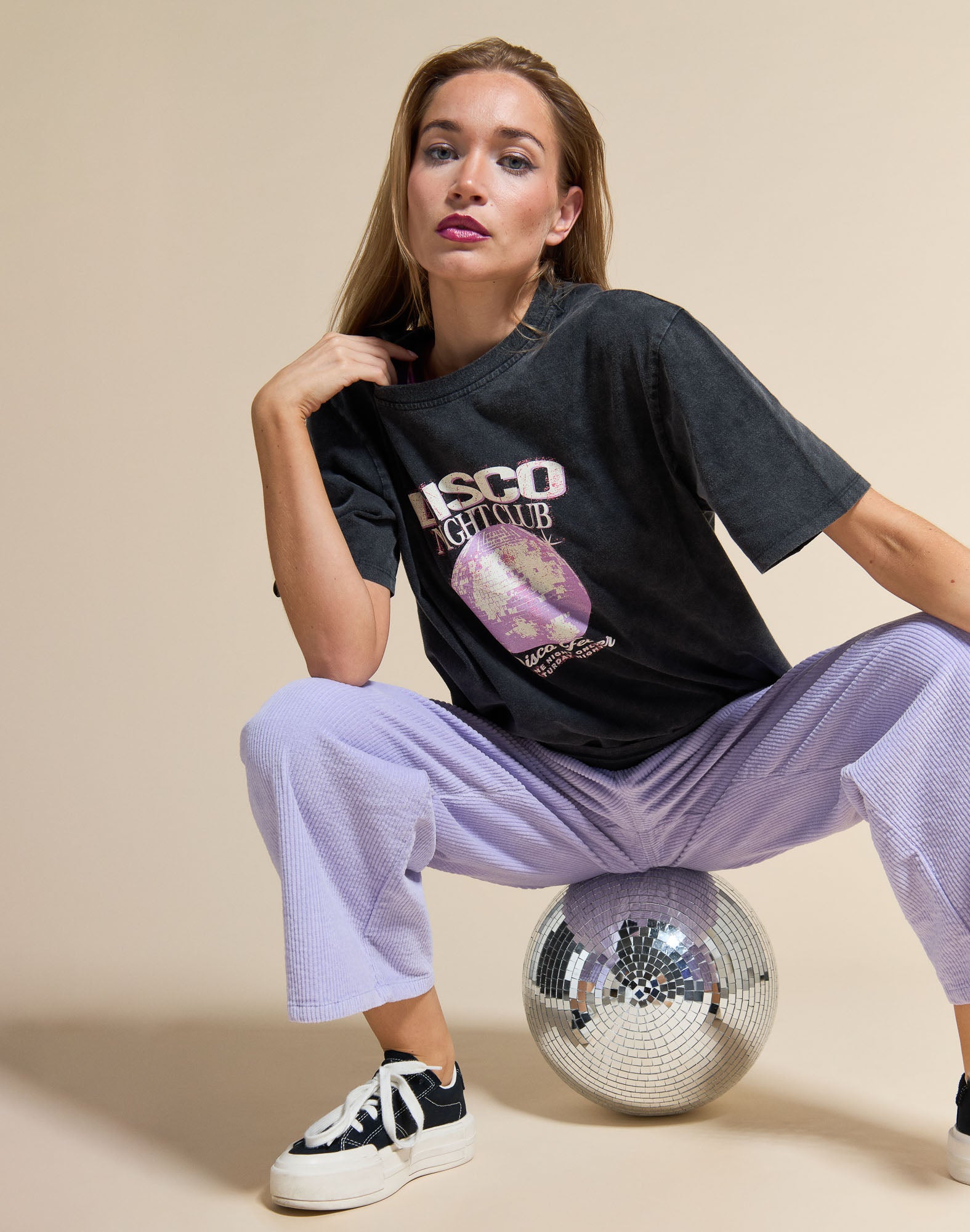 tshirt femme evedisco PULLIN