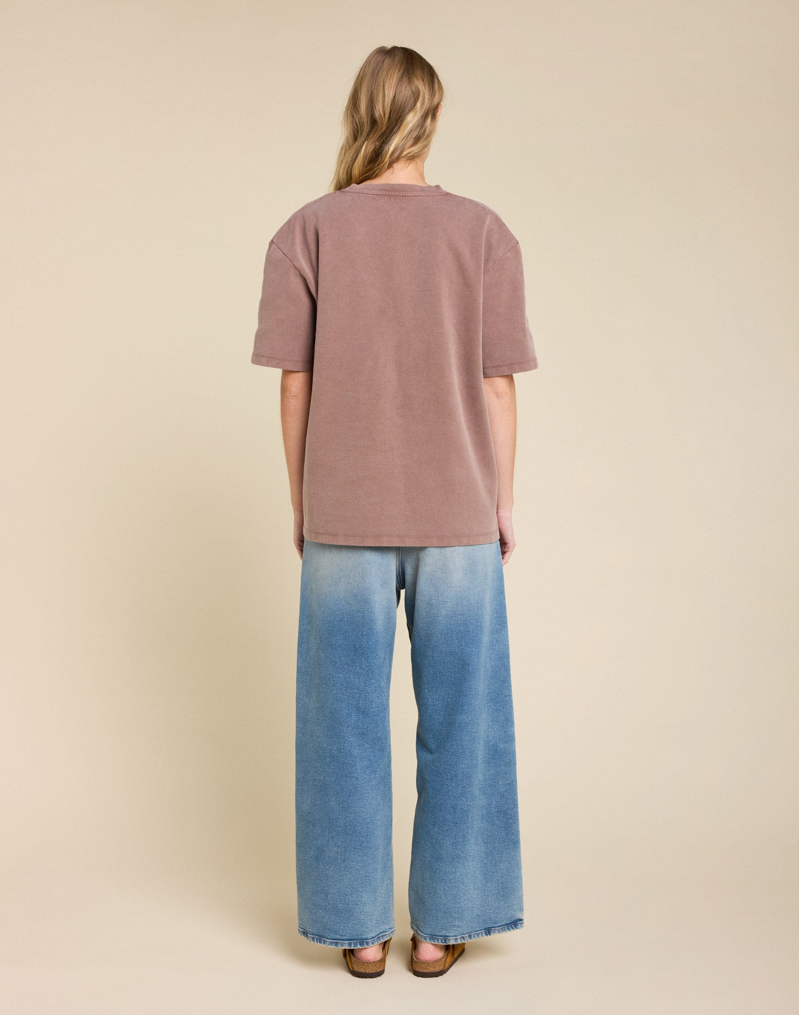 t-shirt niko mocha PULLIN en coton