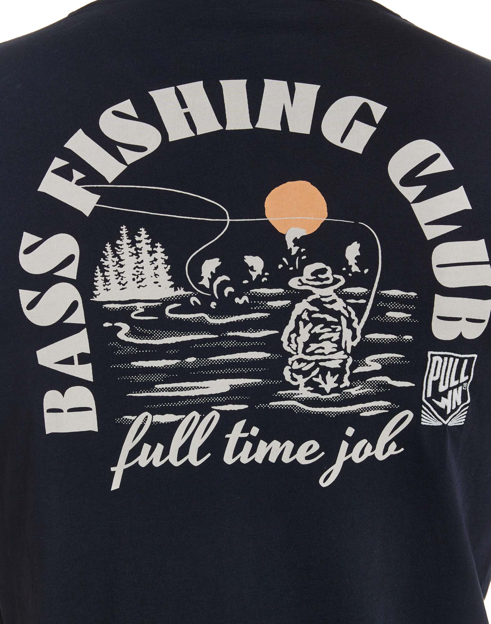 t-shirt bassclubblack PULLIN en coton