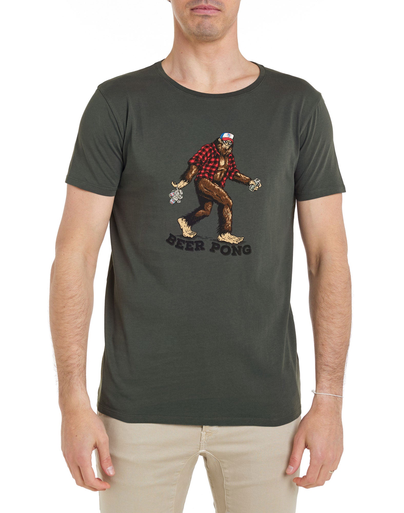 t-shirt beerpong PULLIN en coton