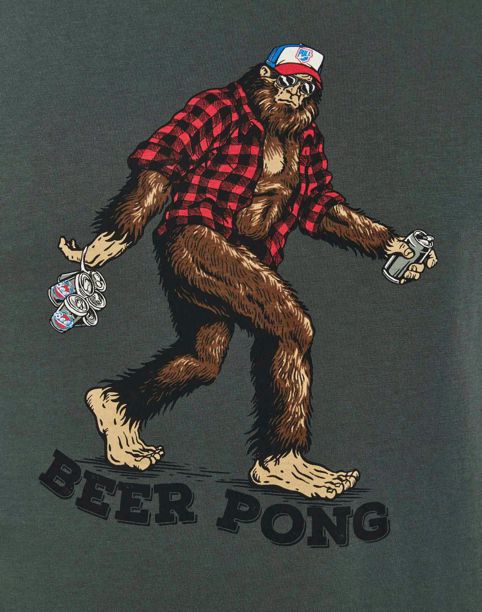 t-shirt beerpong PULLIN en coton