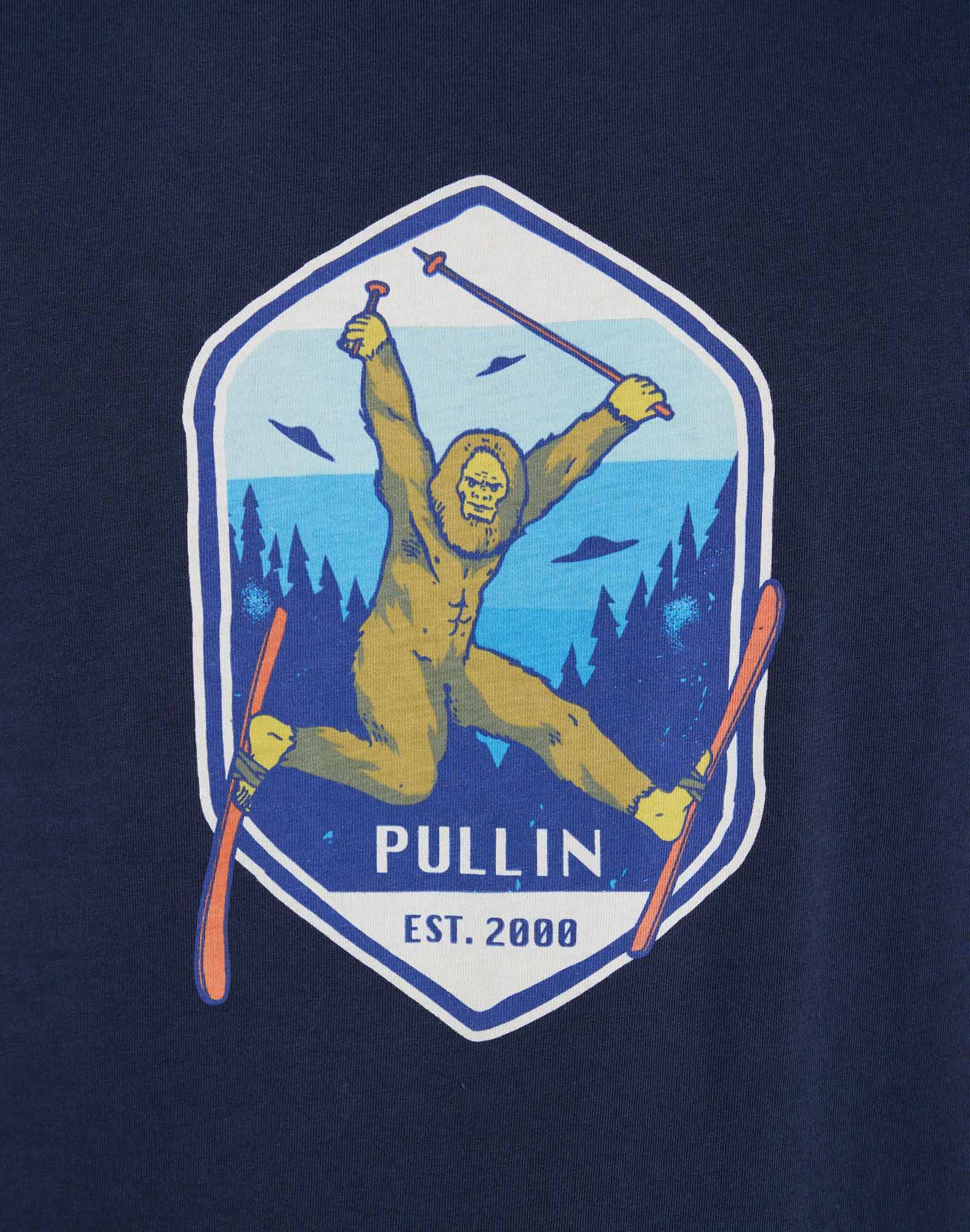 t-shirt bigfoot PULLIN en coton