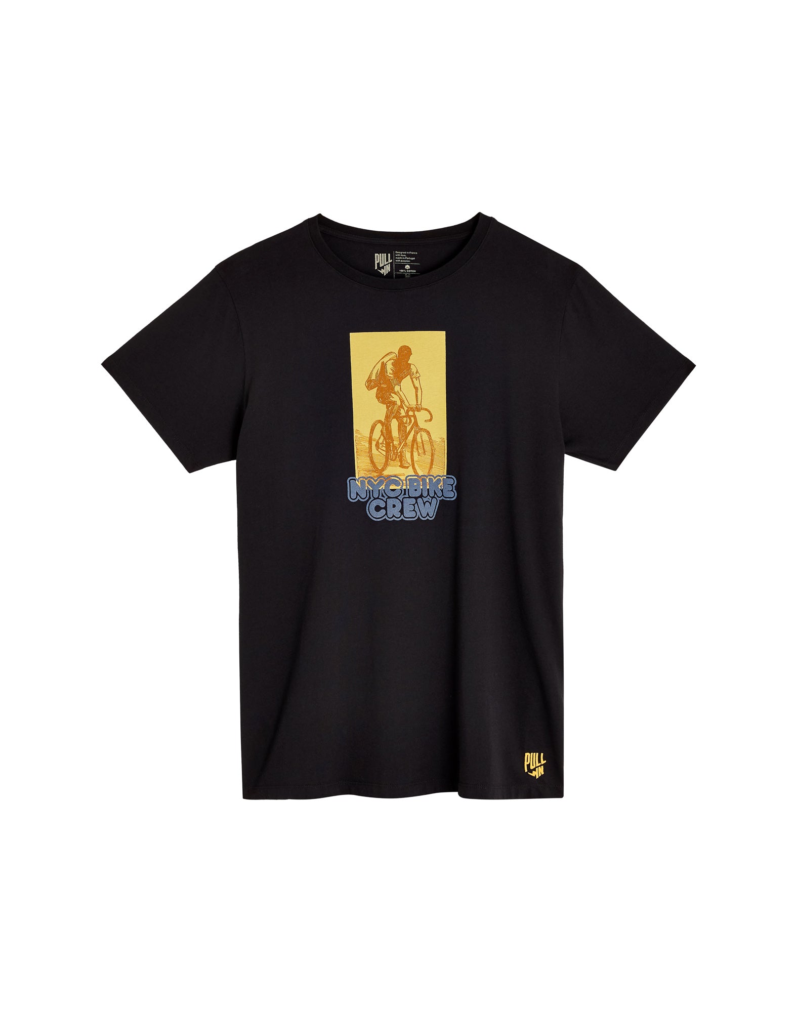 tshirt bikes PULLIN en coton
