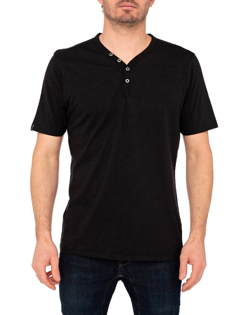 tsh bouton black PULLIN en coton