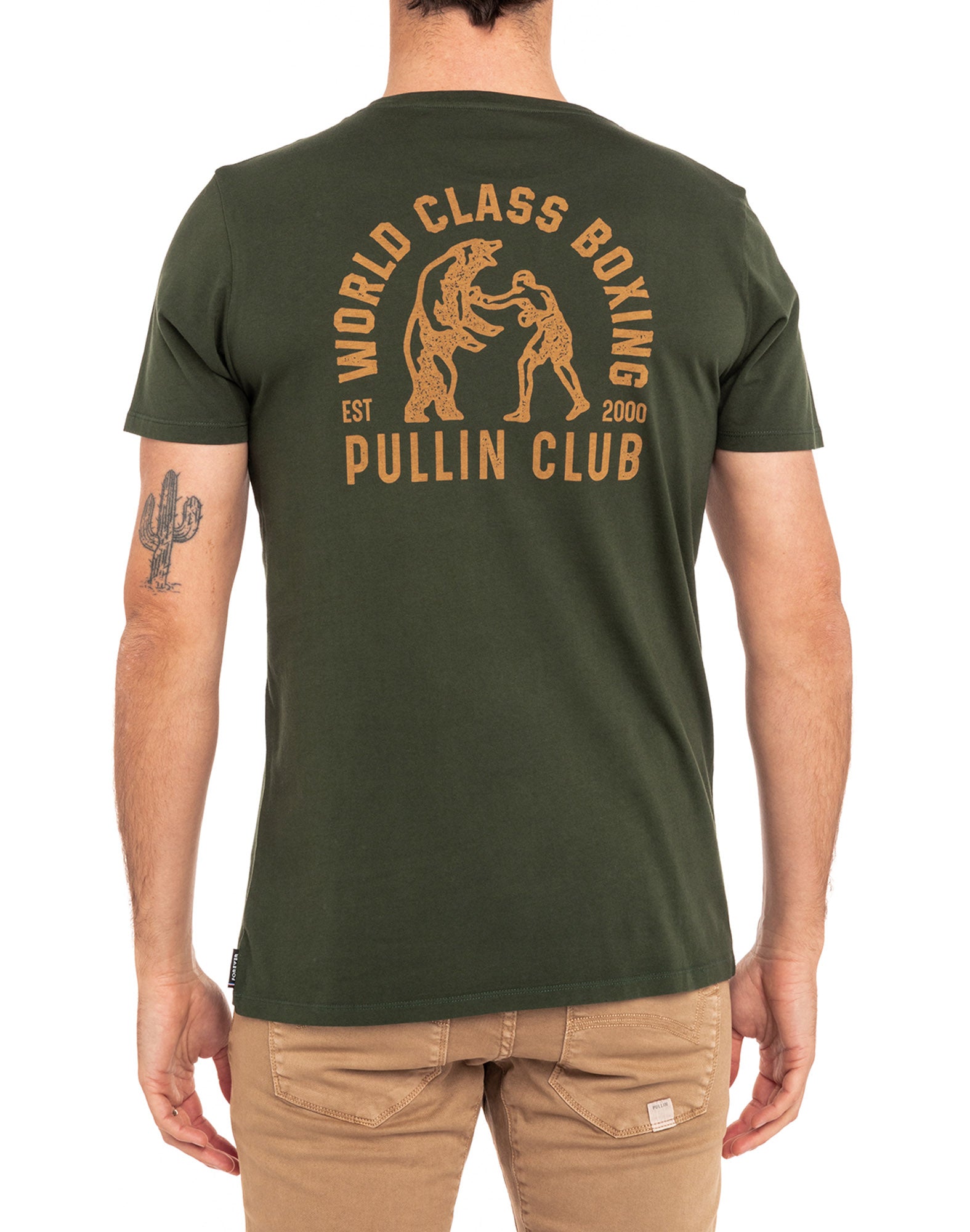 t-shirt boxingriffle PULLIN en coton