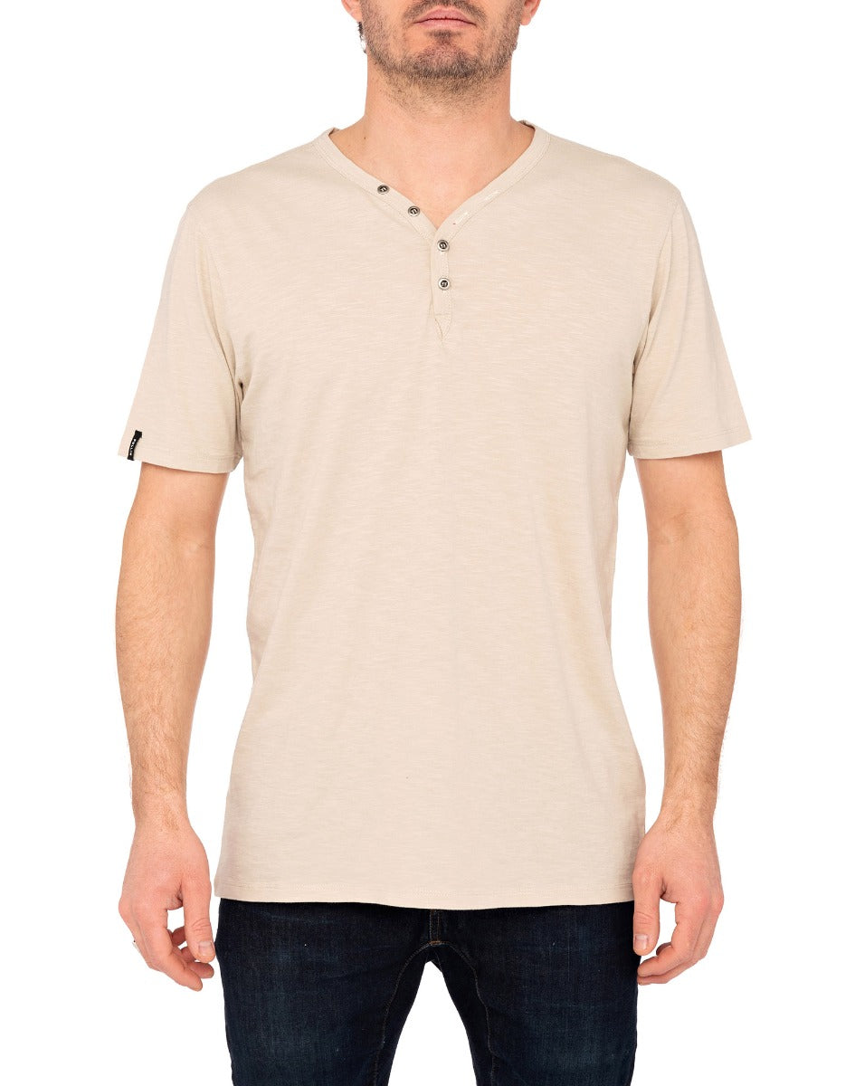 tsh bouton sand PULLIN en coton