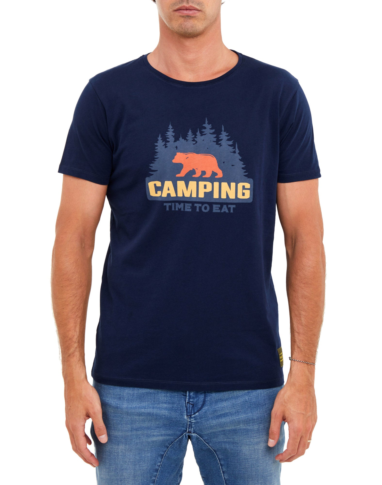 t-shirt campingnav PULLIN en coton