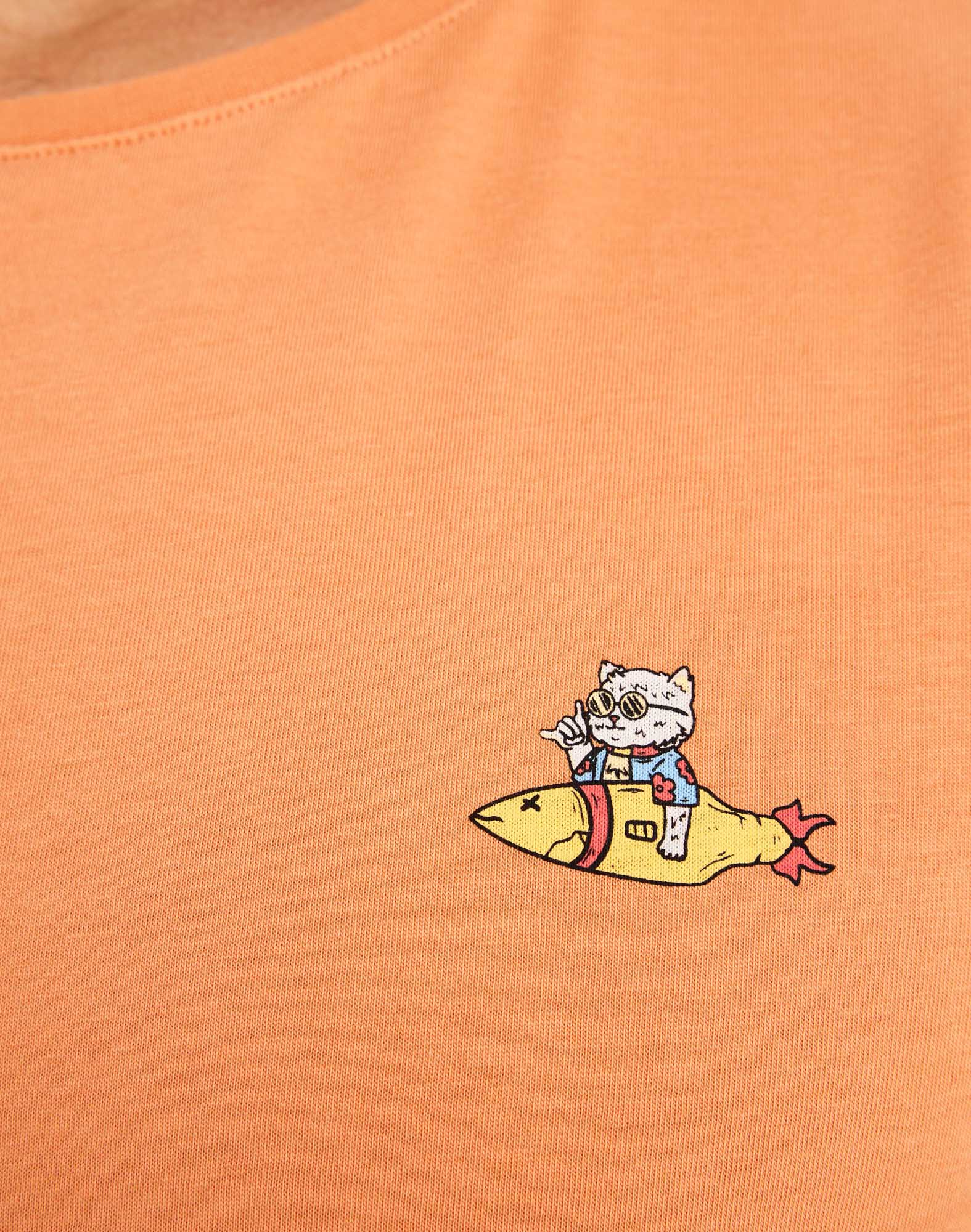 t-shirt catvibes PULLIN en coton