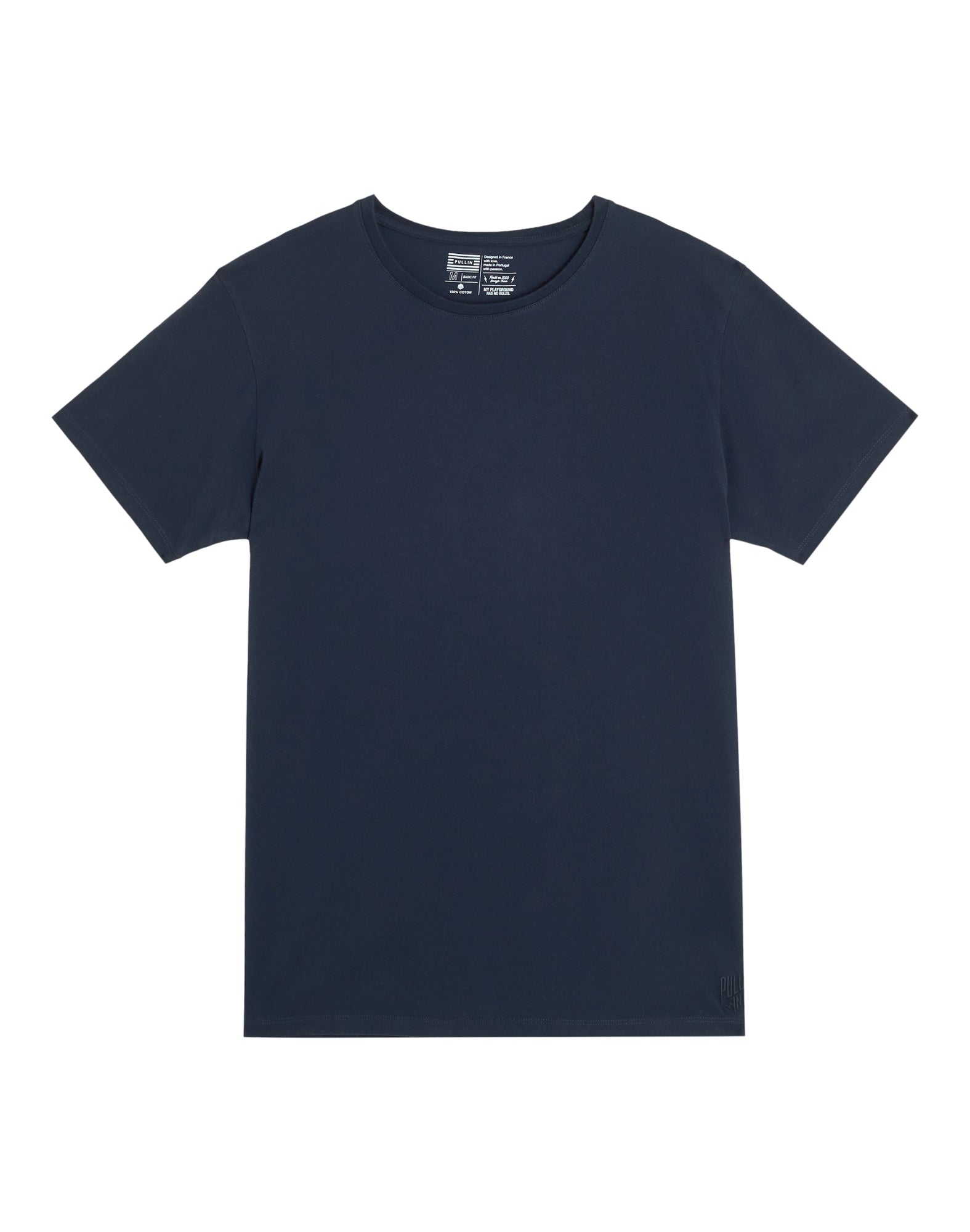 t-shirt classicdknavy PULLIN en coton