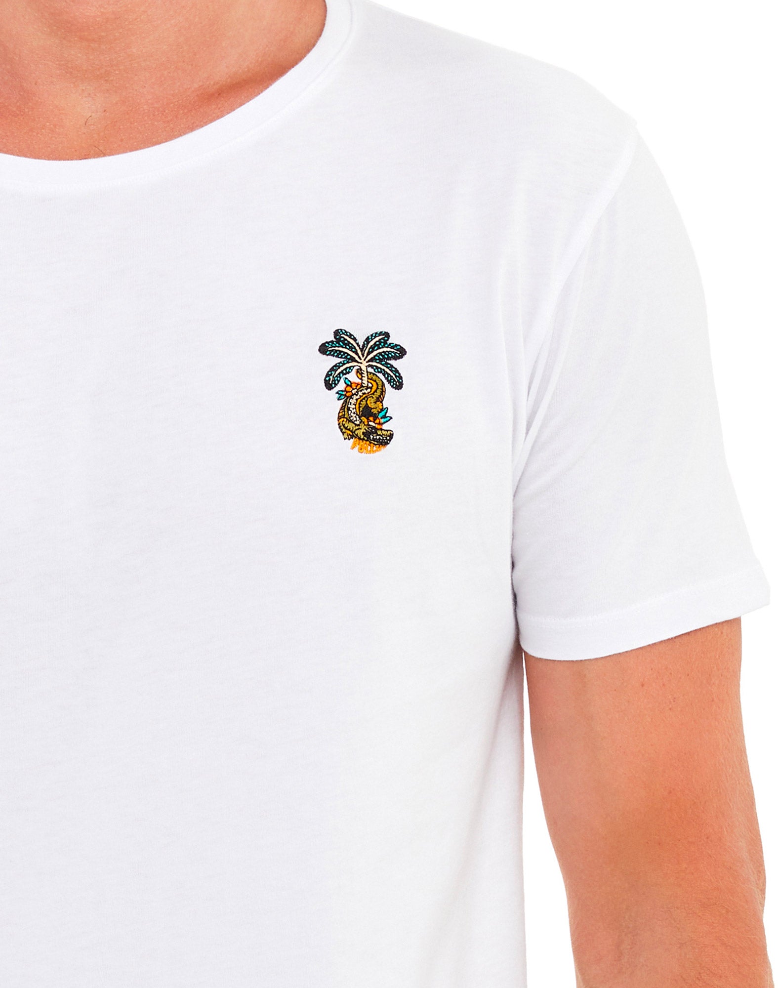 t-shirt crocowht PULLIN en coton