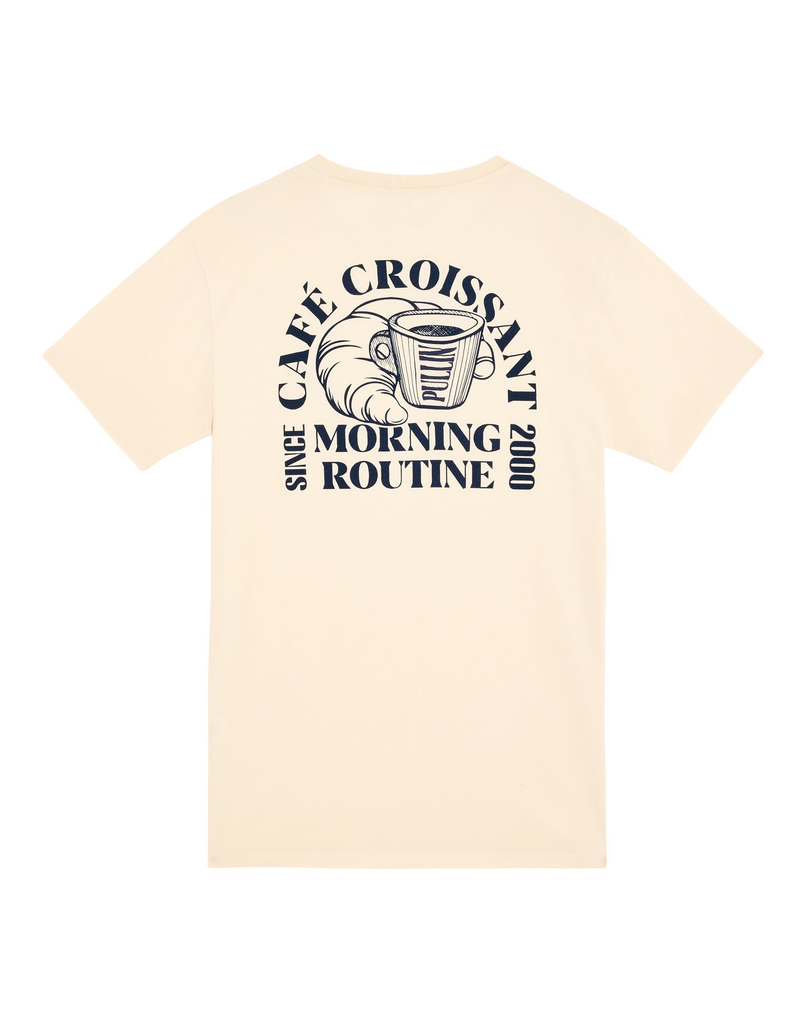 t-shirt croissantdove PULLIN en coton