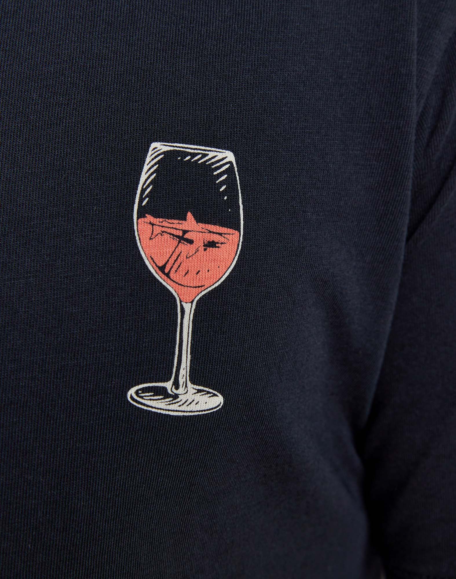 t-shirt feelfineblack PULLIN en coton