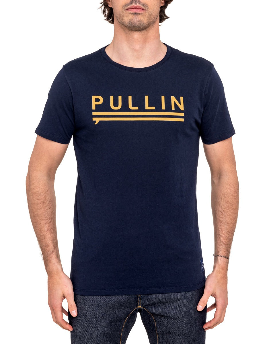 t-shirt homme finnnavy PULLIN en coton