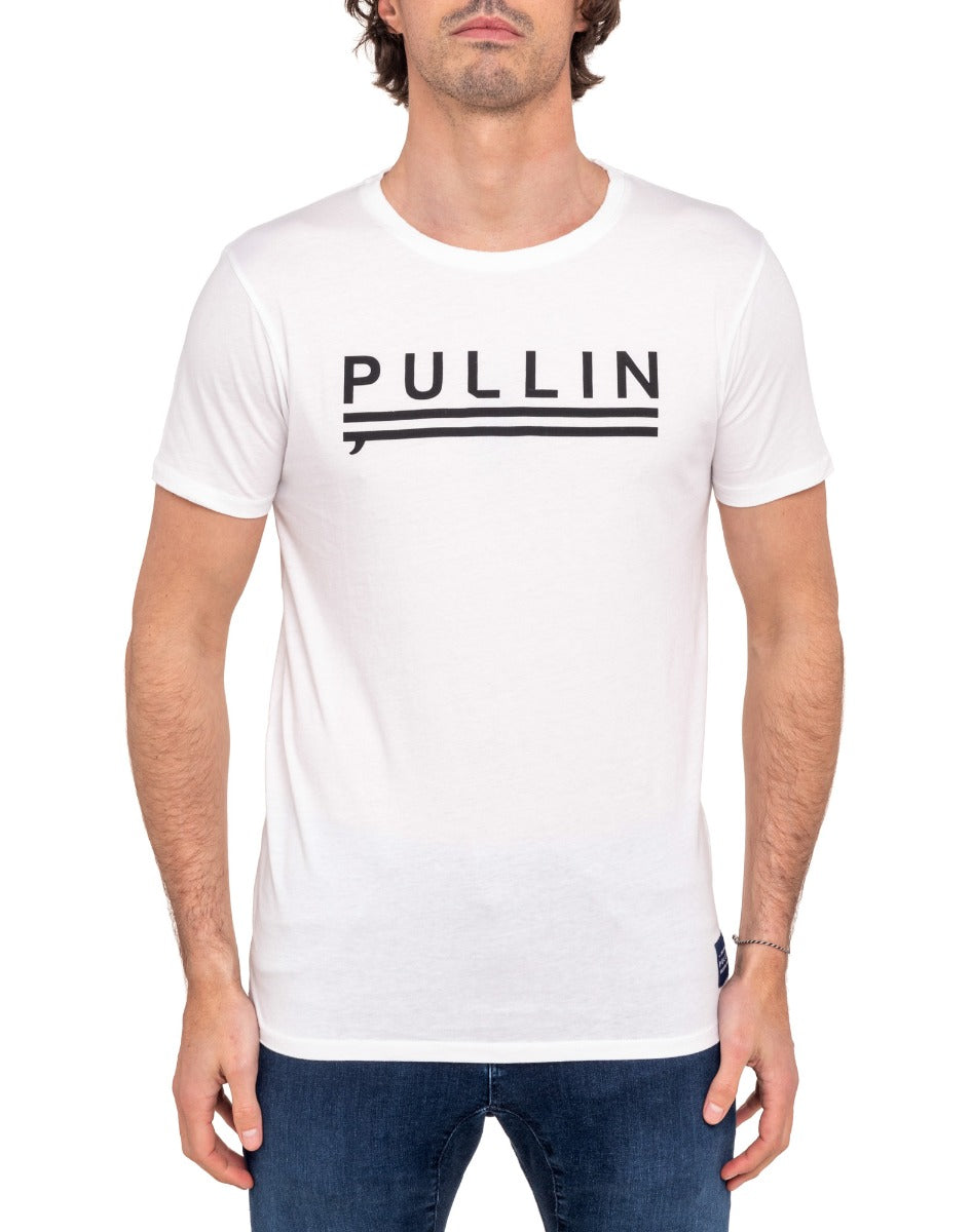t-shirt homme finnwht PULLIN en coton