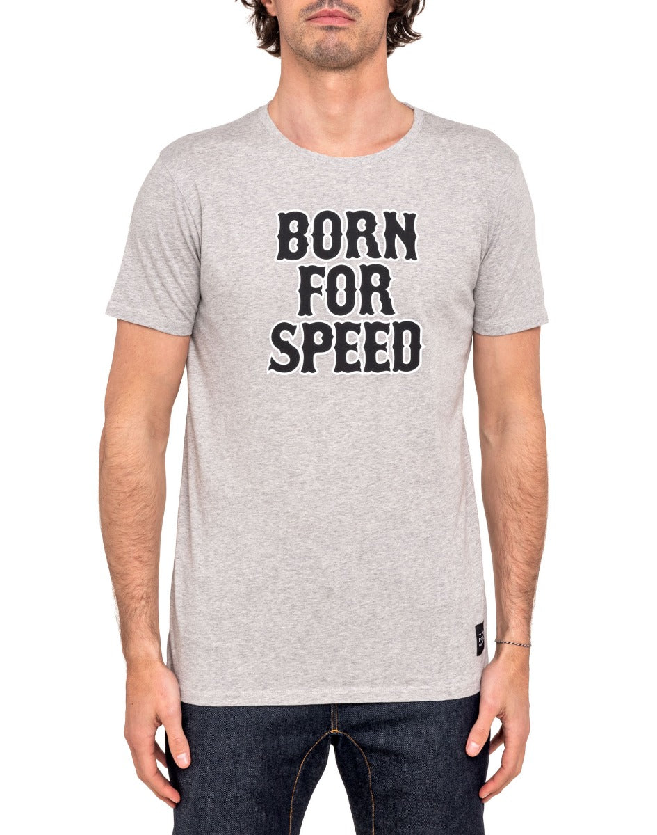 t-shirt homme forspeedgrey PULLIN en coton