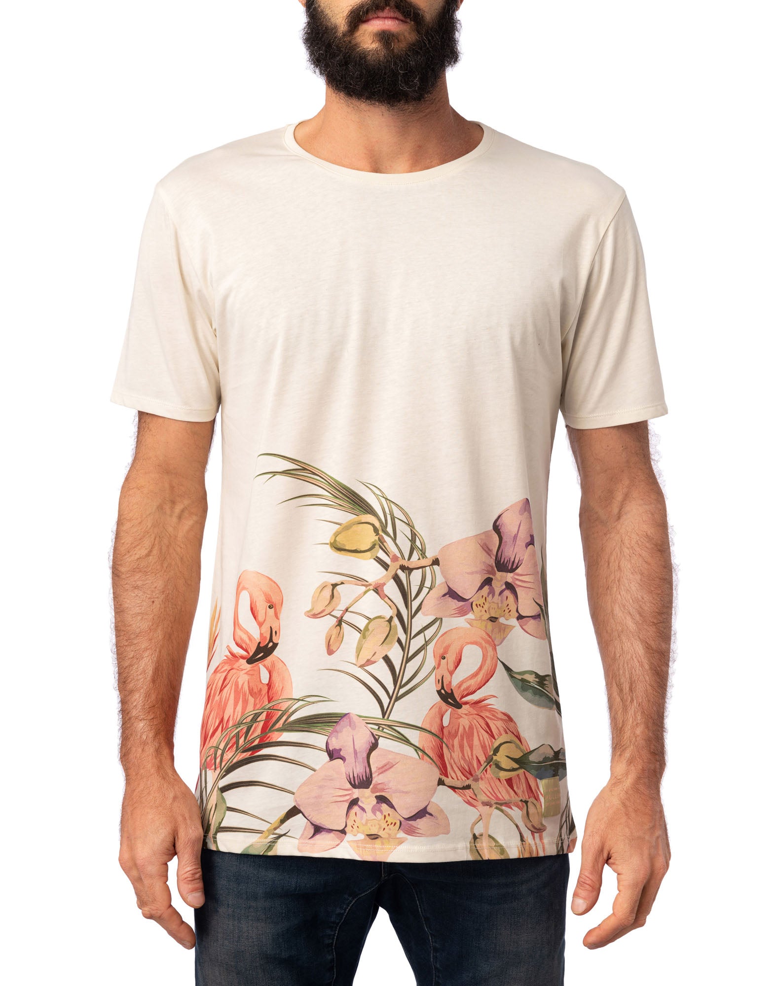 tsh fullflamingo PULLIN en coton