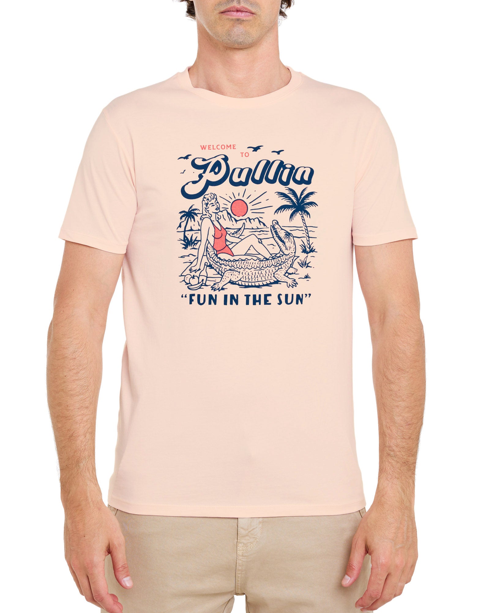 t-shirt fun PULLIN en coton