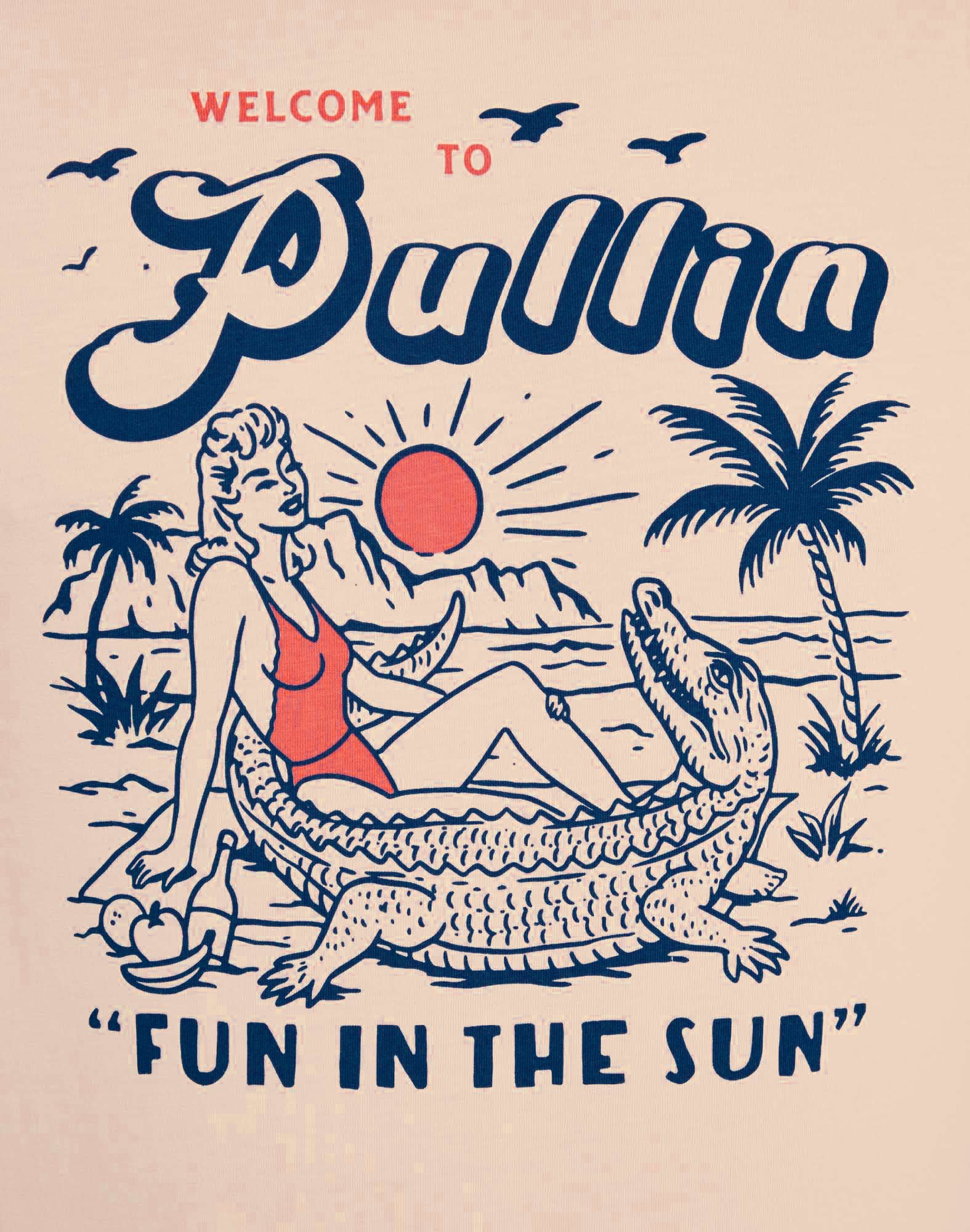 t-shirt fun PULLIN en coton