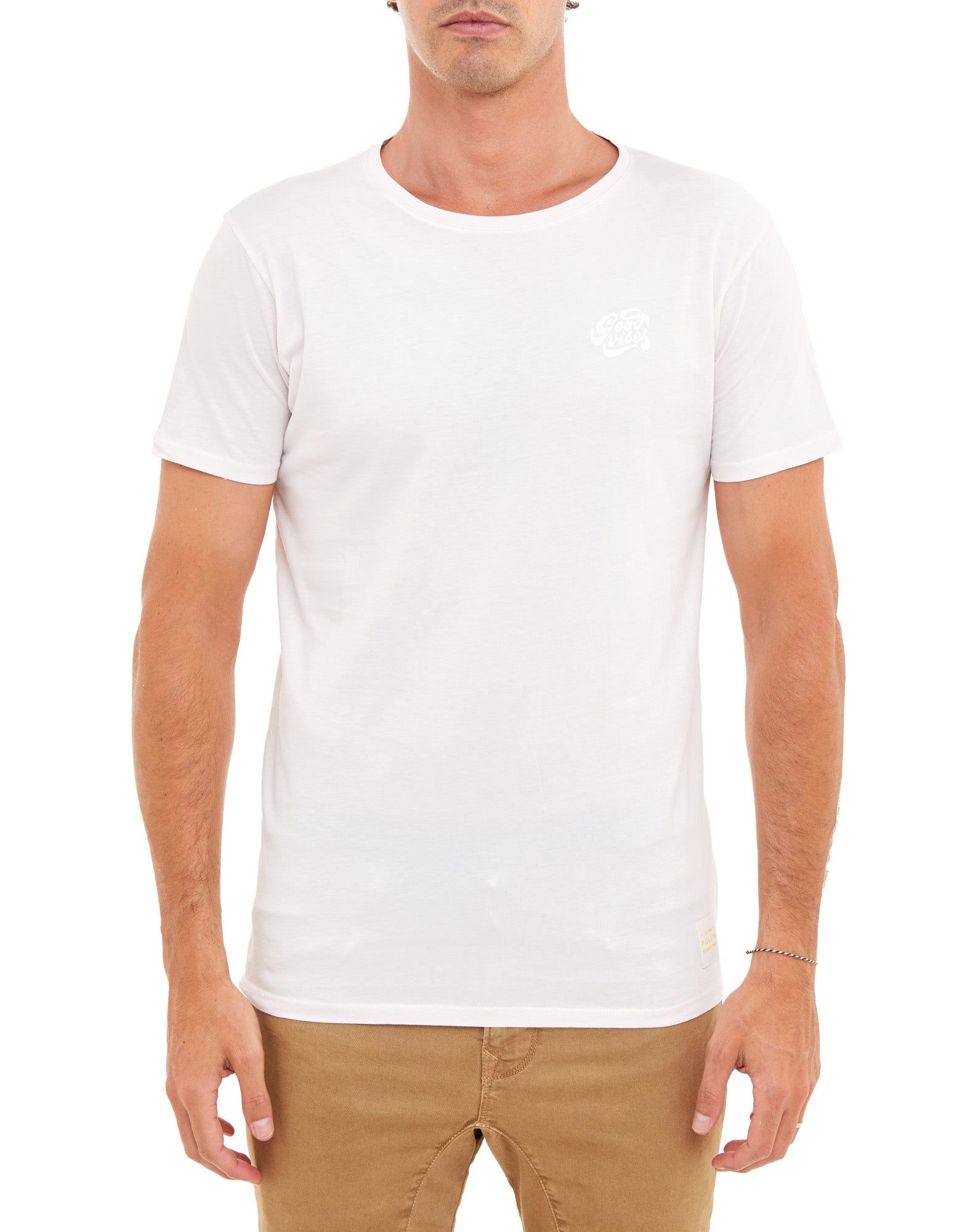 t-shirt goodvibesm PULLIN en coton