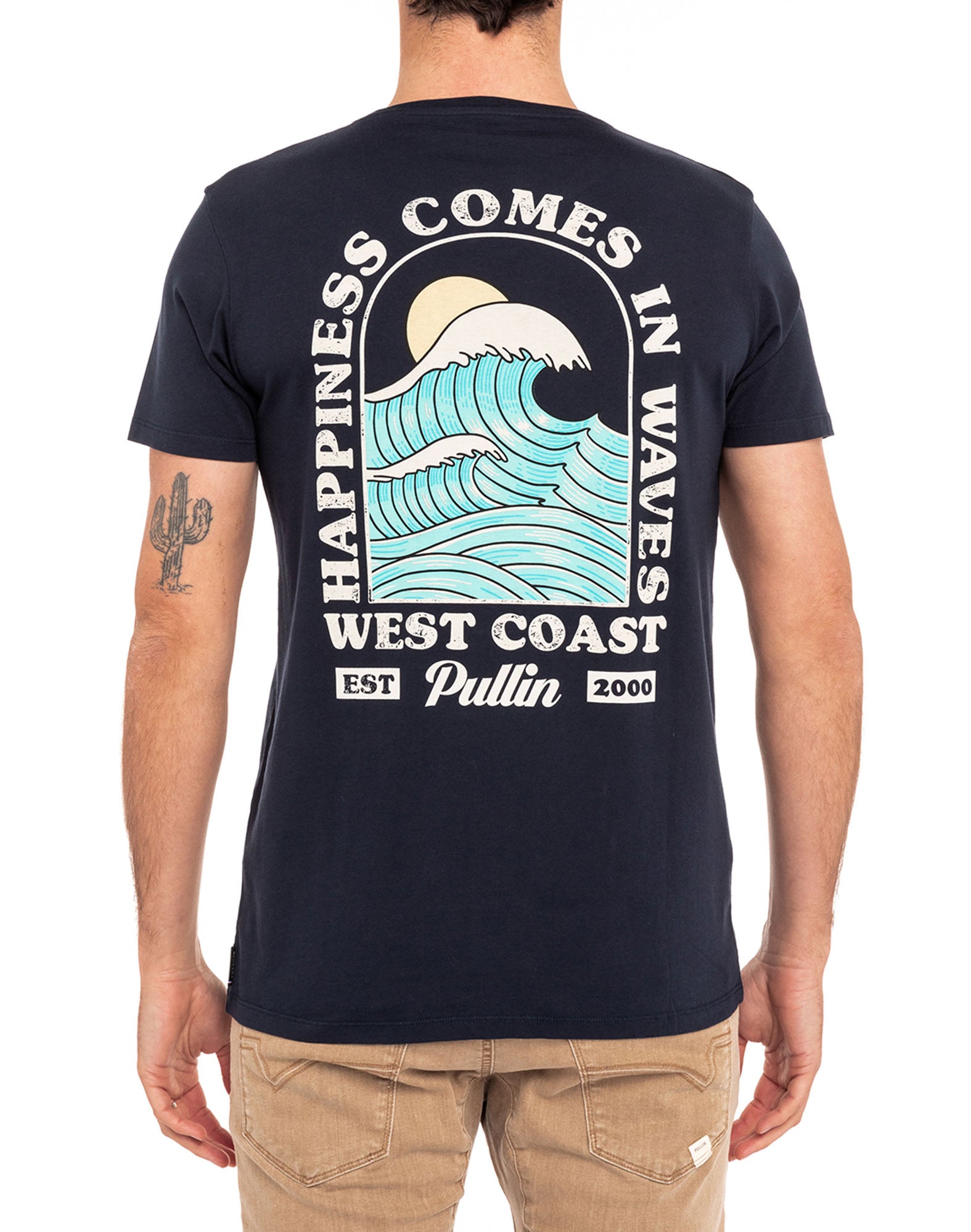 t-shirt happiness PULLIN en coton