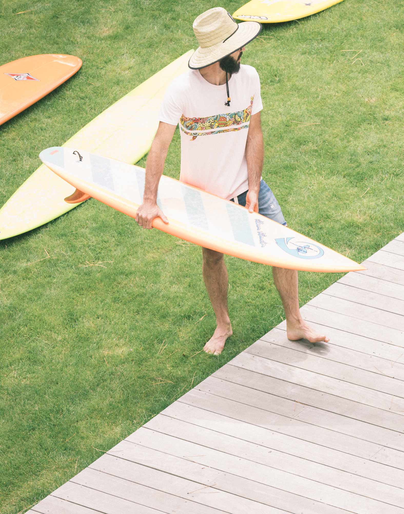 t-shirt linehippie PULLIN en coton