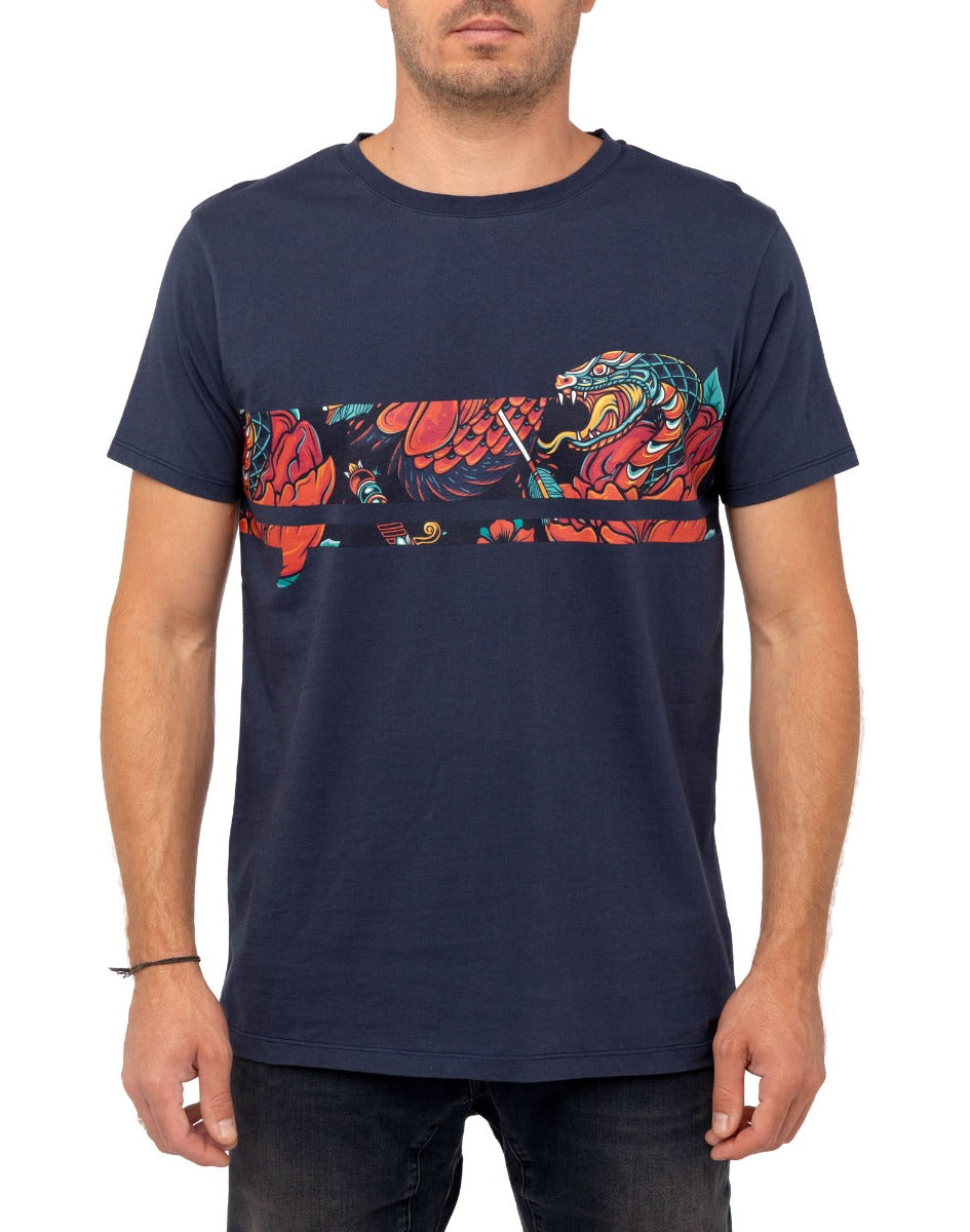 tsh linesnake PULLIN en coton