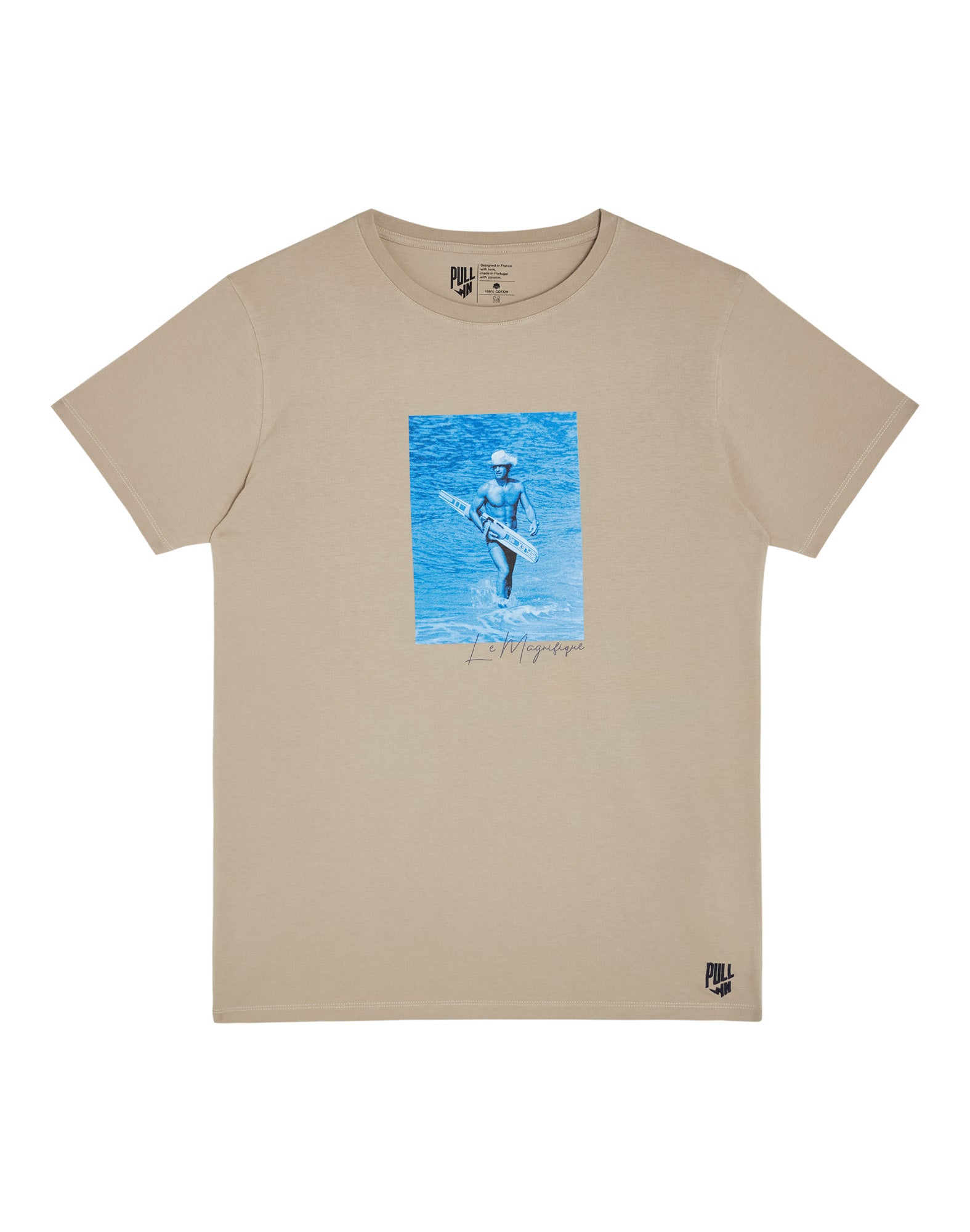 t-shirt missyou PULLIN en coton