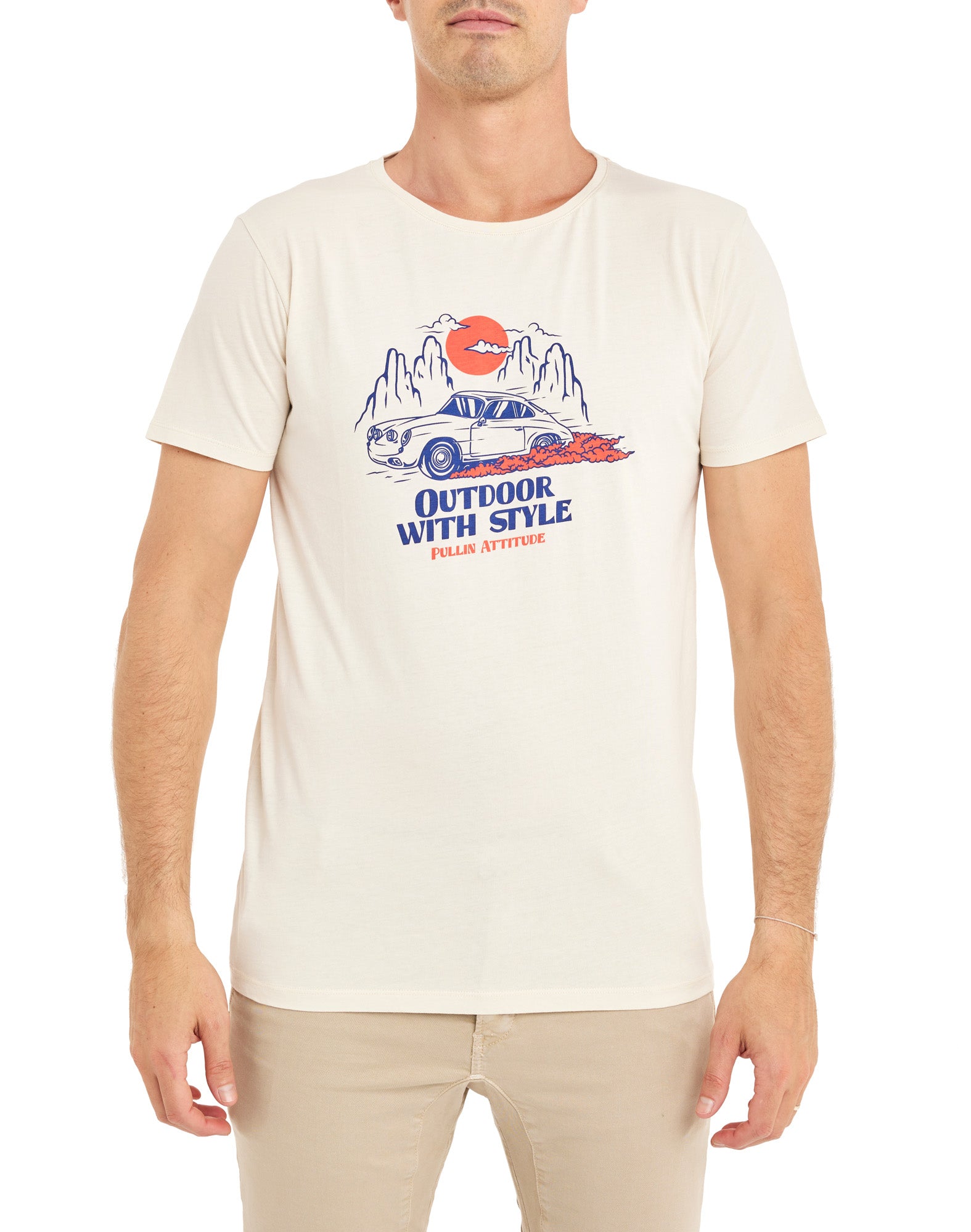 t-shirt outdoor PULLIN en coton