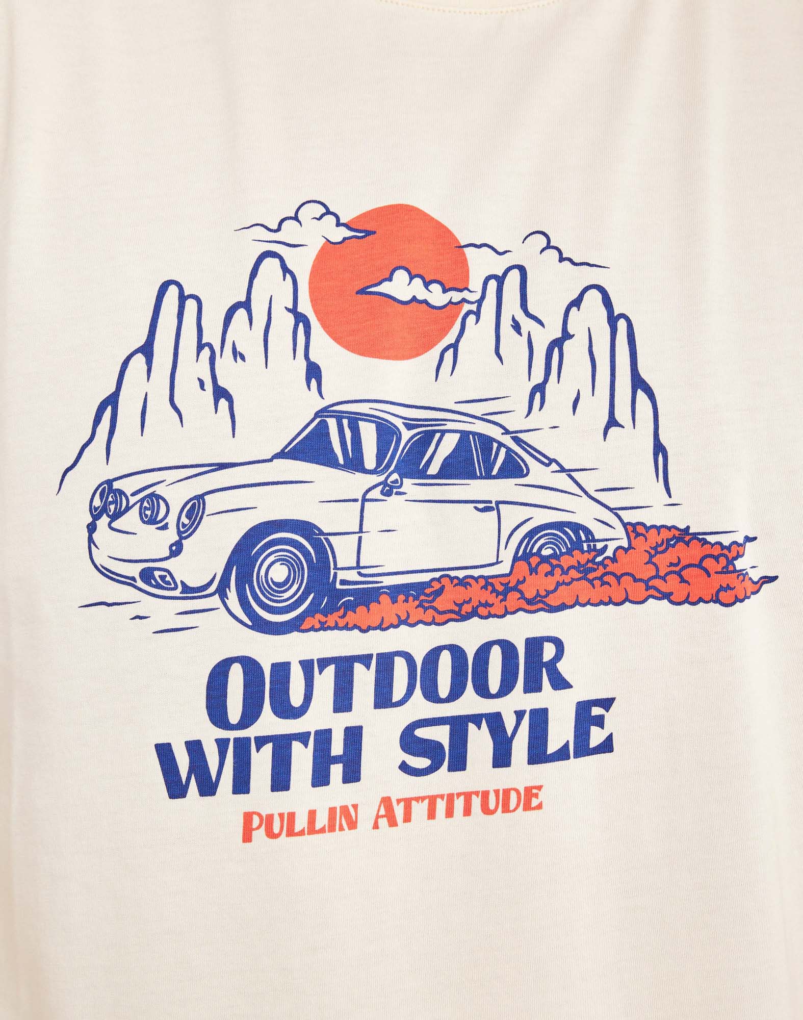 t-shirt outdoor PULLIN en coton