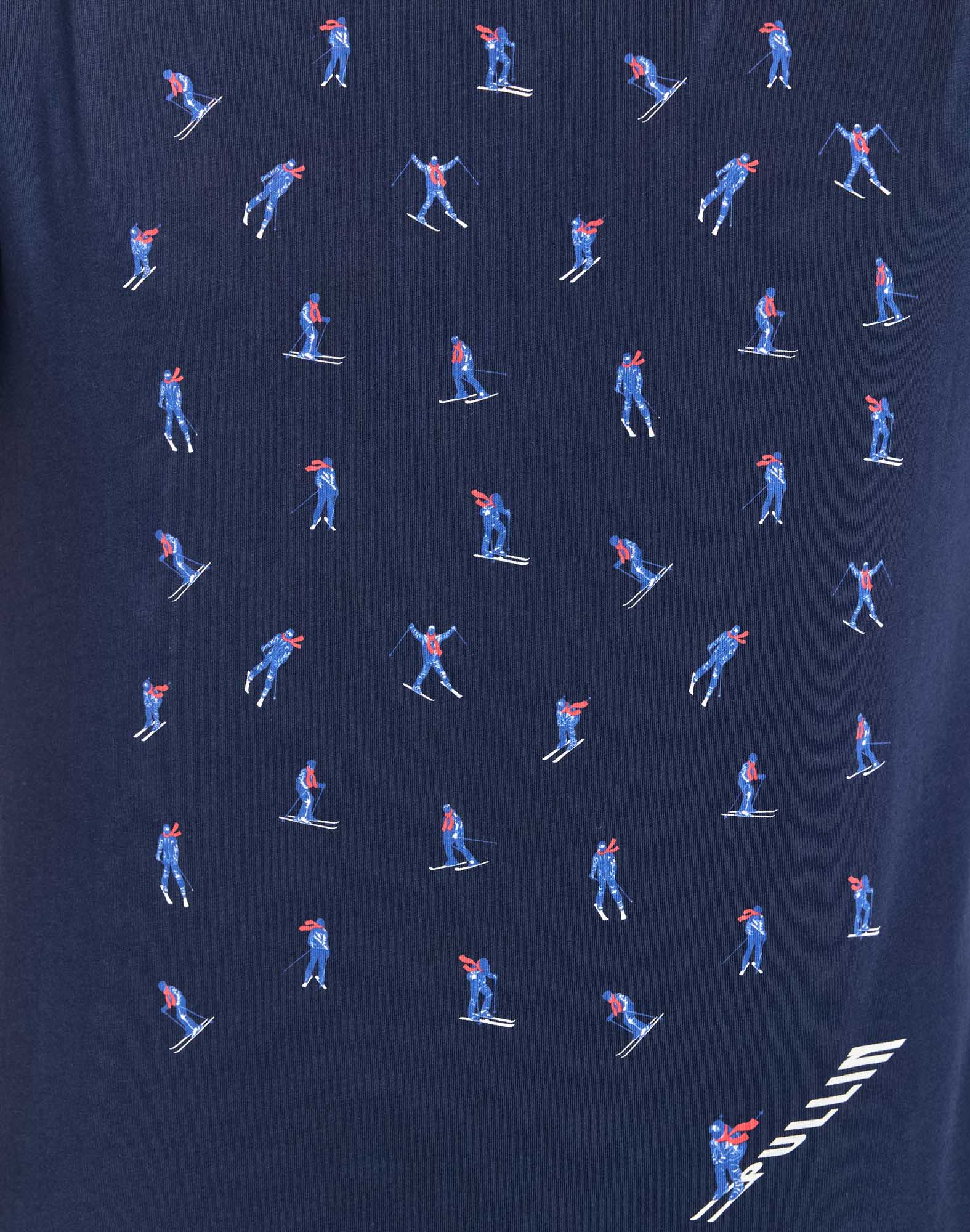 t-shirt outliernavy PULLIN en coton