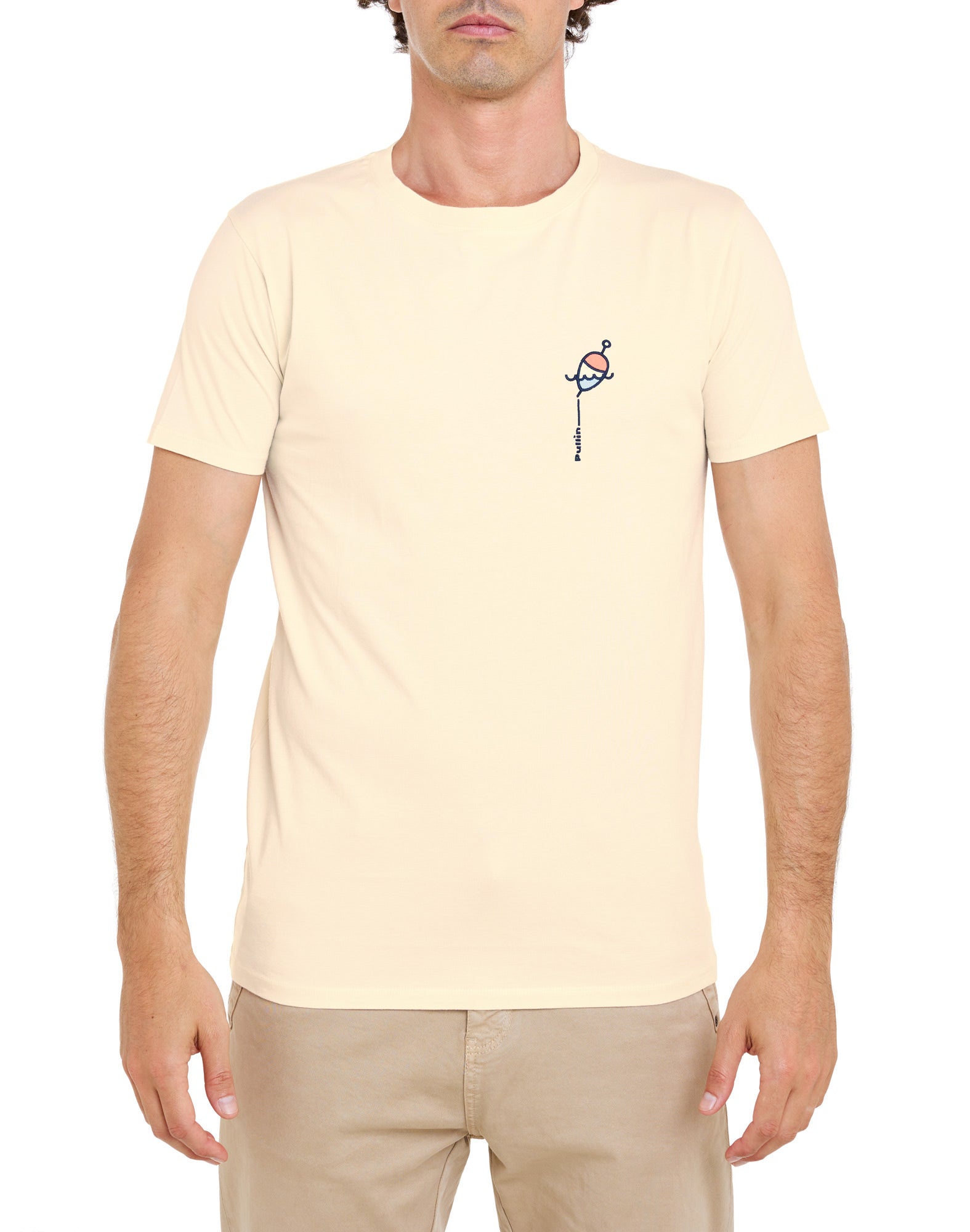 t-shirt patchbouchonblk PULLIN en coton