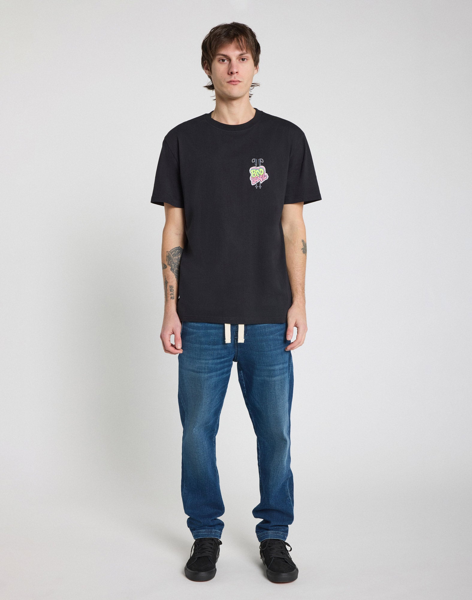 t-shirt homme patchboyz PULLIN en coton