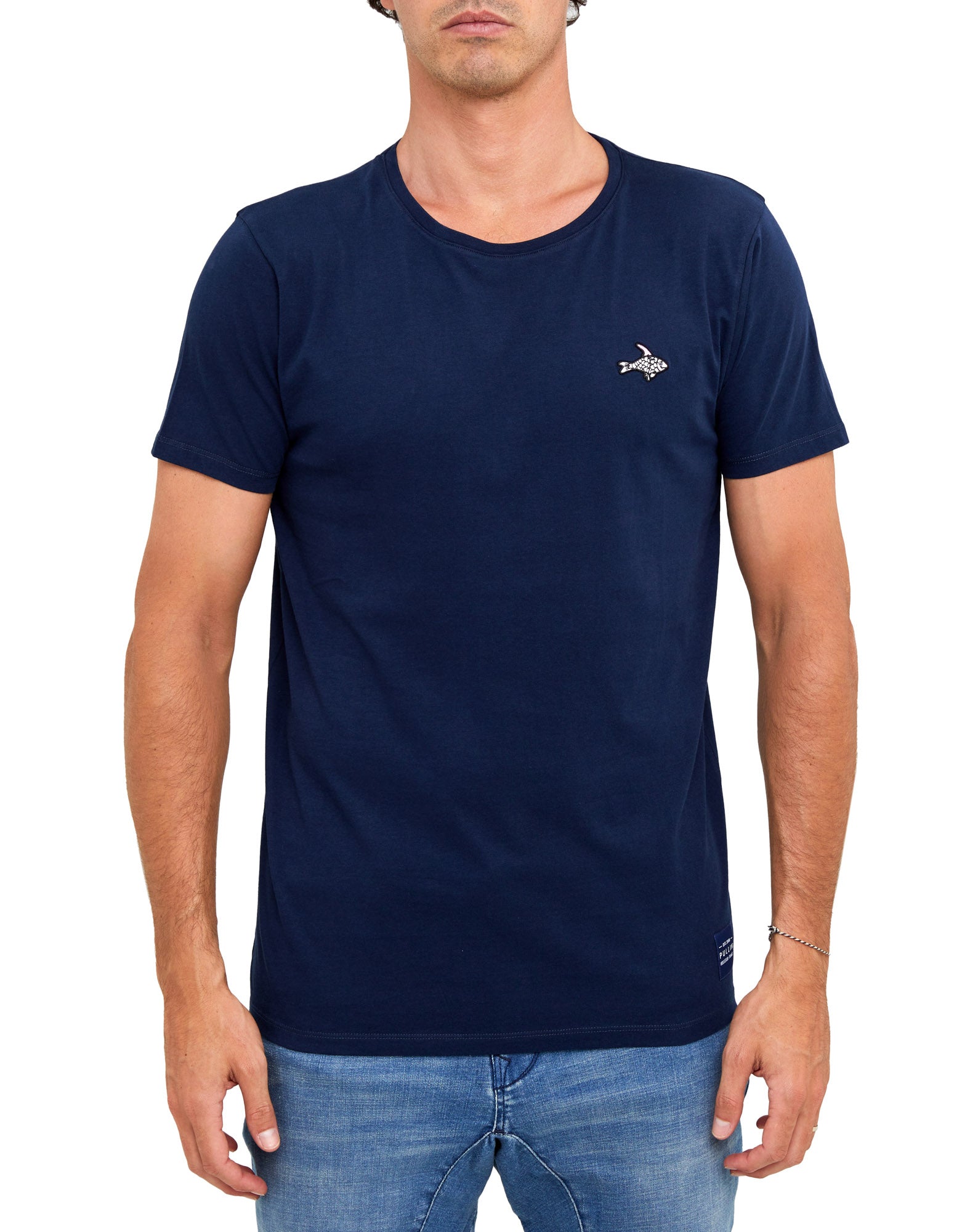 t-shirt patchfishn PULLIN en coton