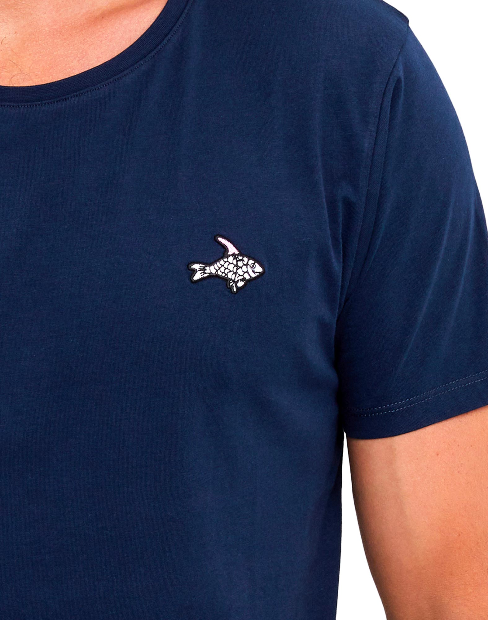 t-shirt patchfishn PULLIN en coton