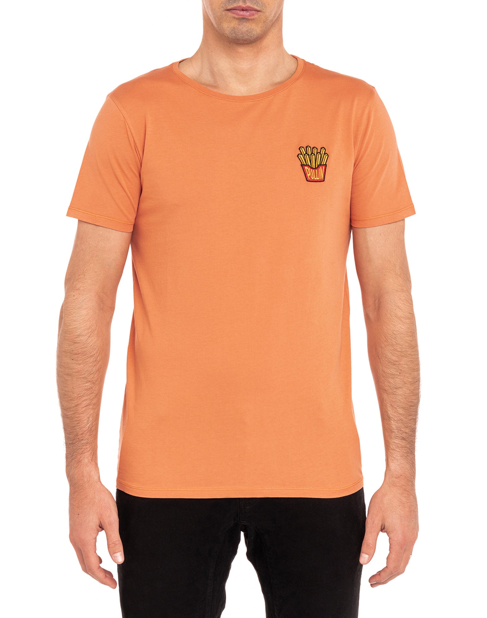 t-shirt patchfries PULLIN en coton