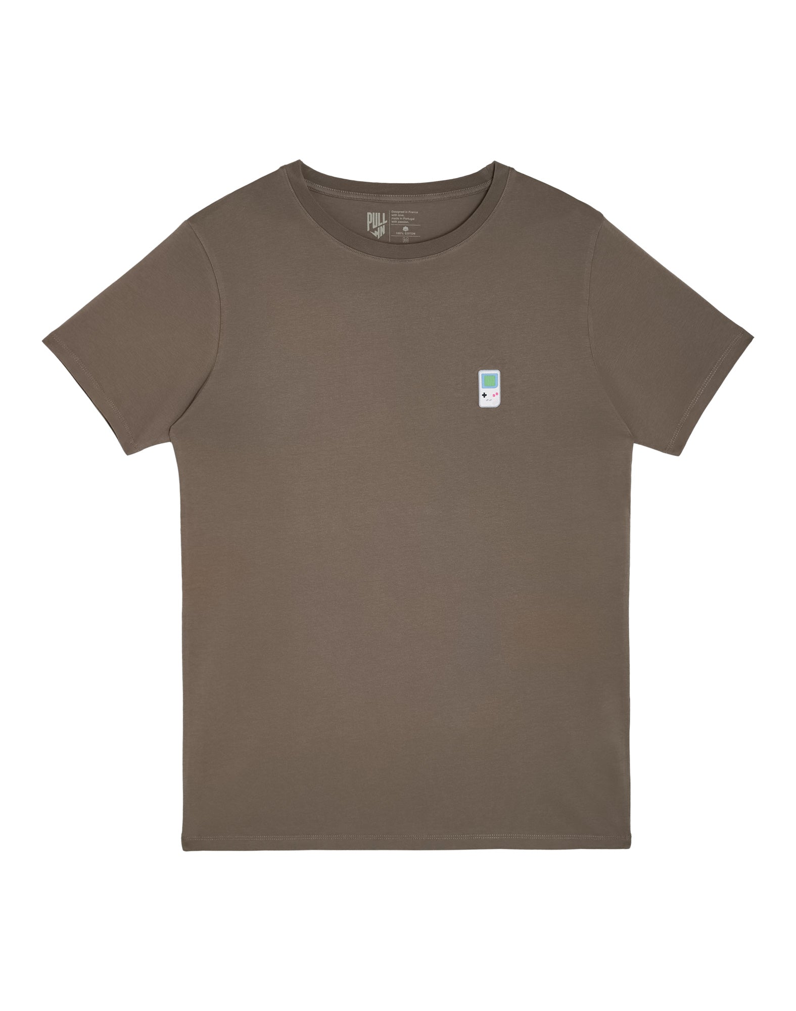 t-shirt patchgamemouse PULLIN en coton